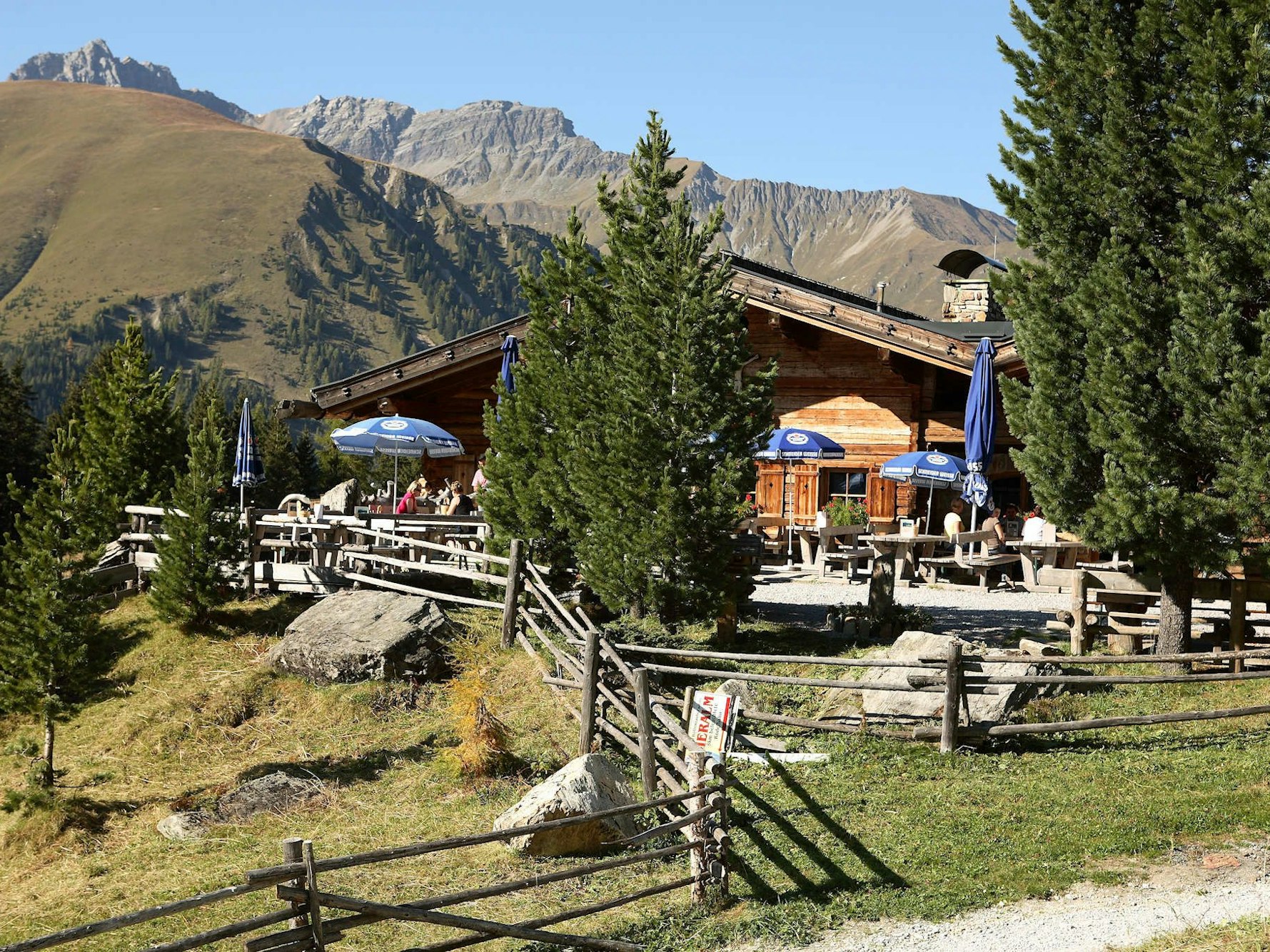 Zillertal:
Wanderhütte Grieralm