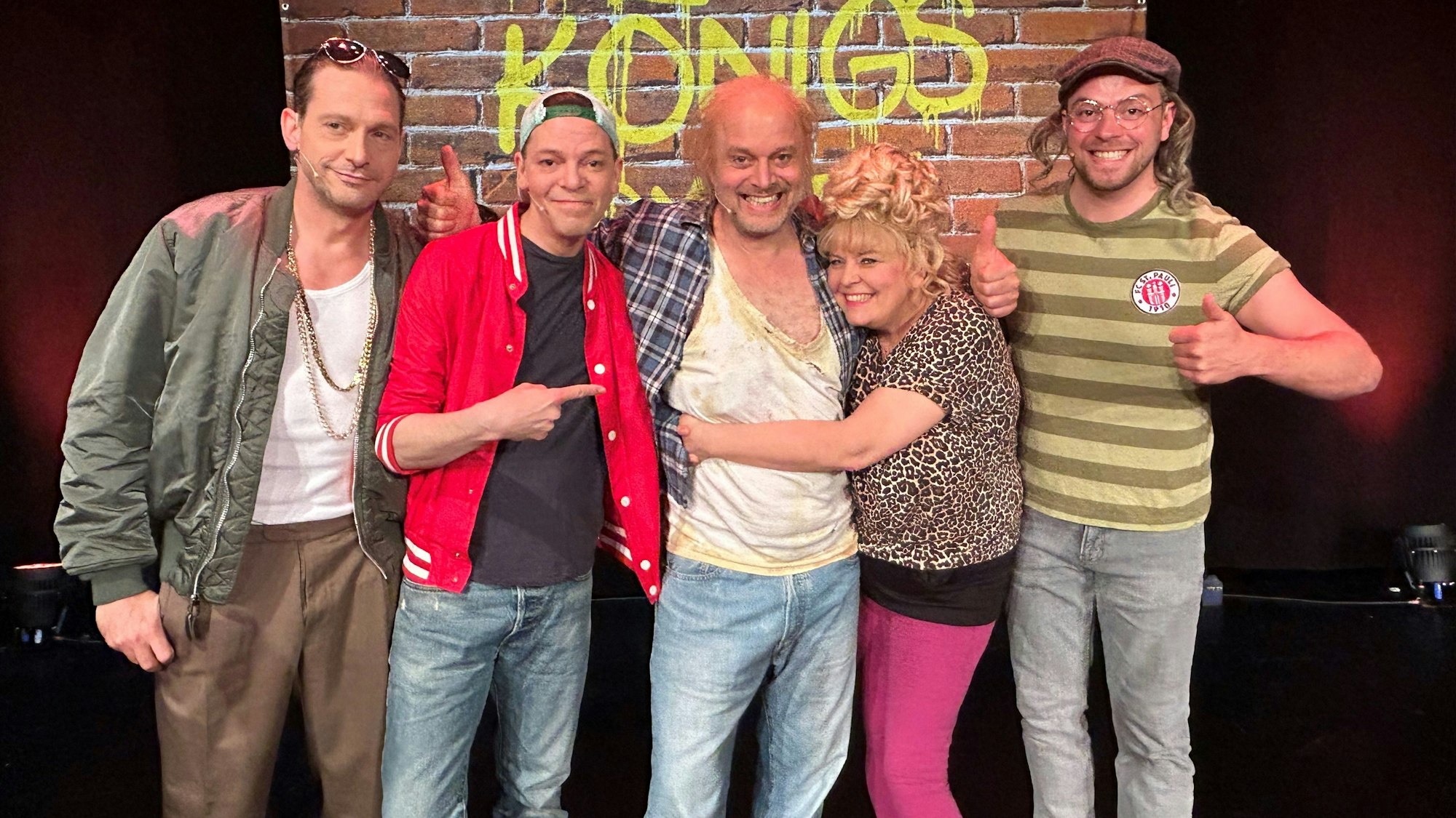 Ensemble von „Die Königs vom Kiez“.