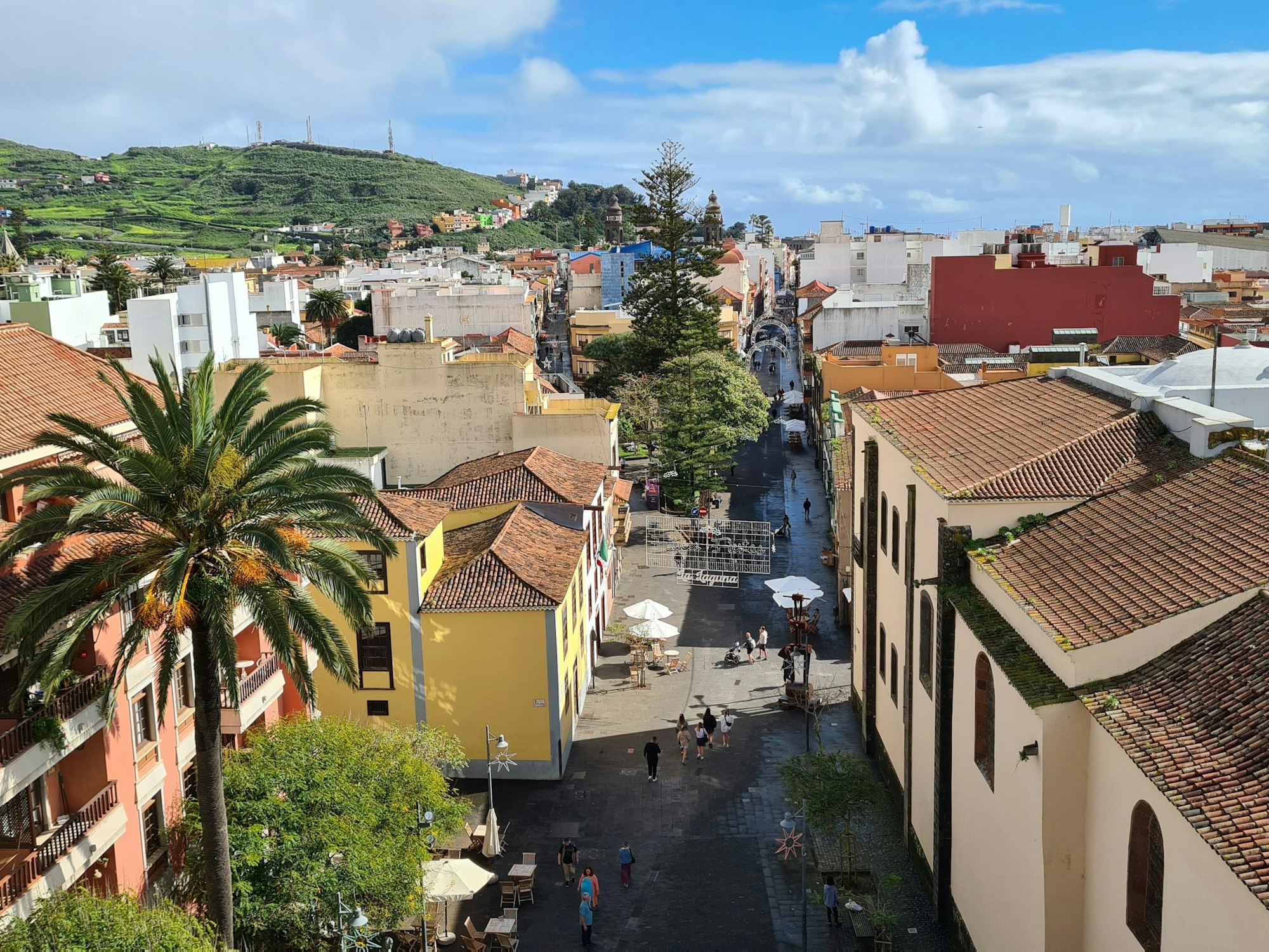 Der Ort La Laguna im Nordosten von Teneriffa.