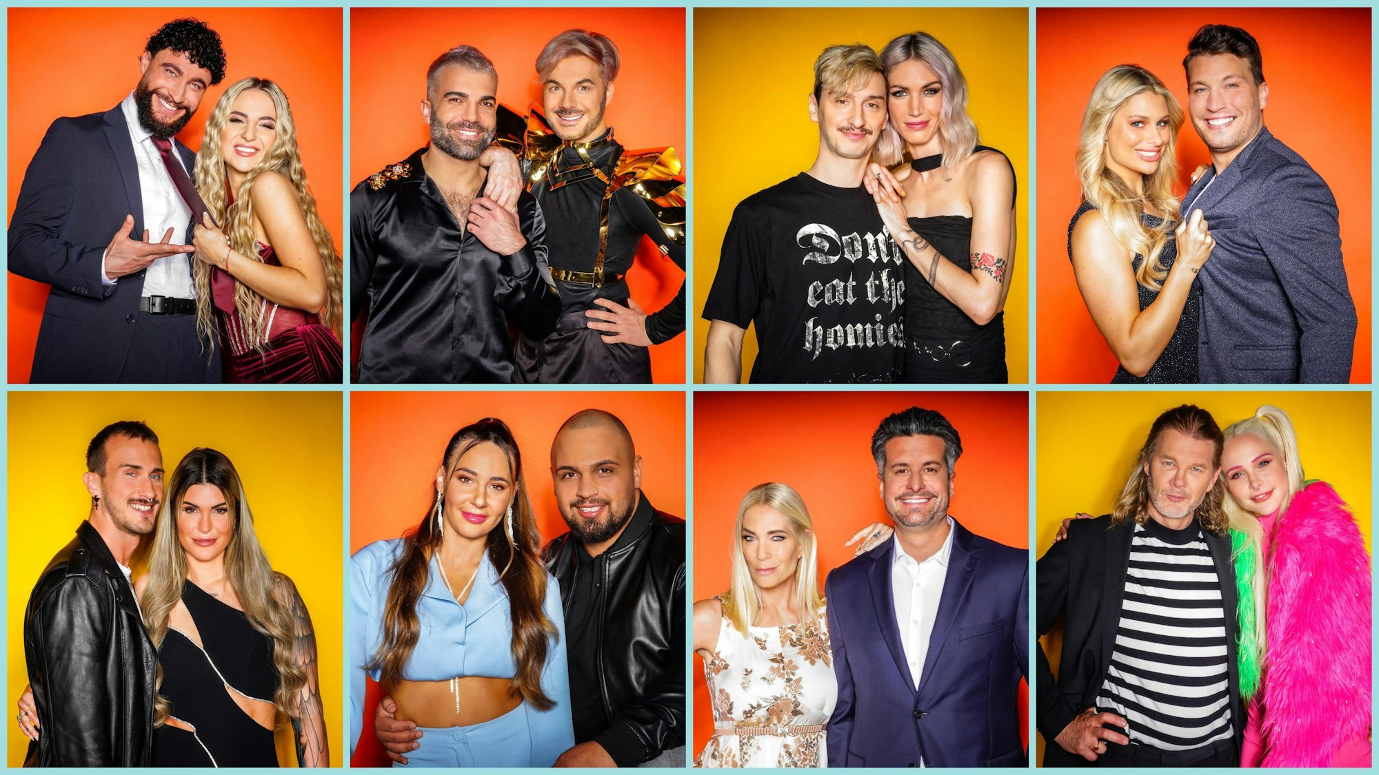 Diese Paare sind 2024 in der RTL-Show „Das Sommerhaus der Stars – Kampf der Promipaare“ dabei.