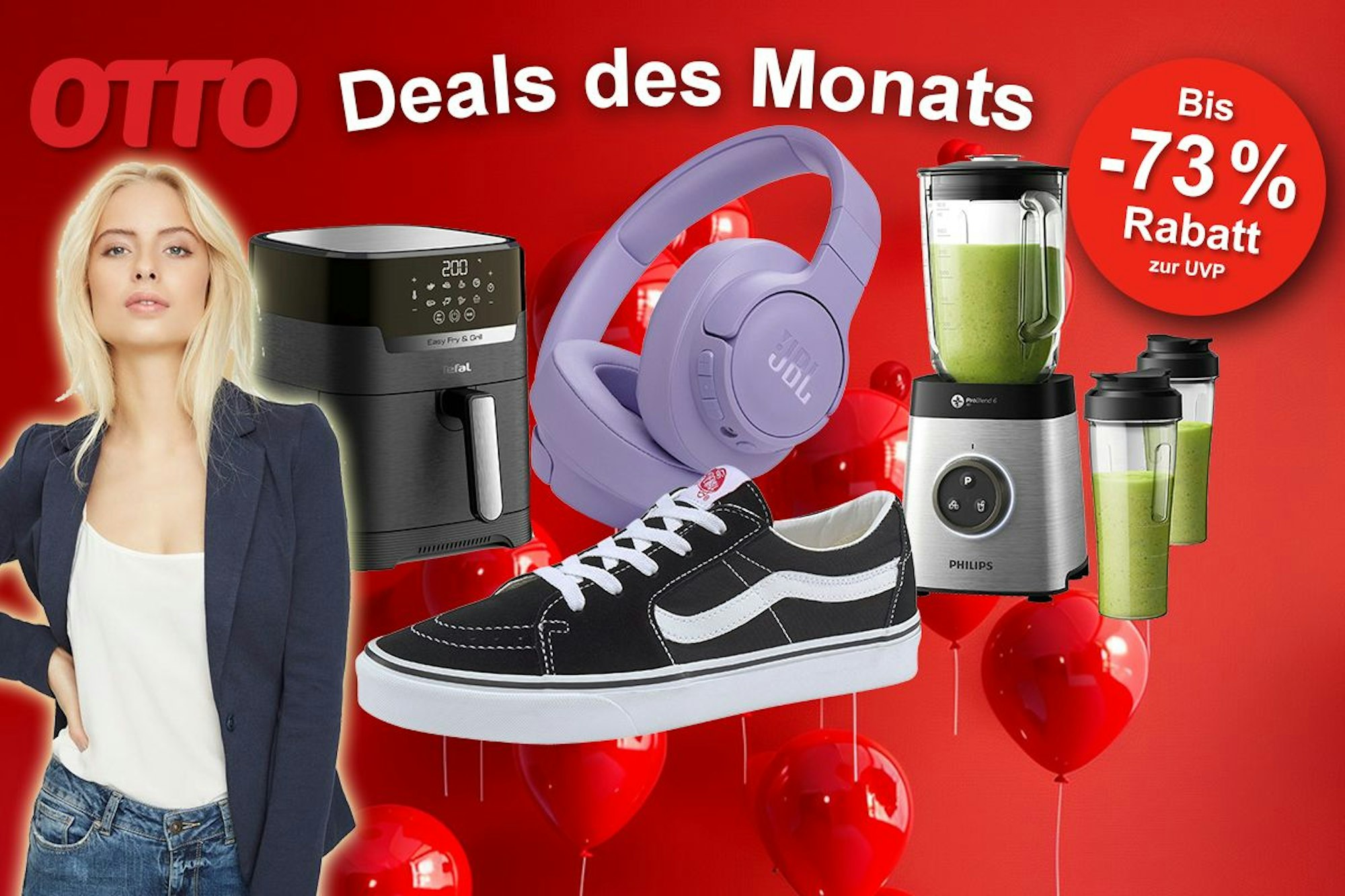 OTTO Deals des Monats – Spare jetzt bis zu 73% auf angesagte Marken