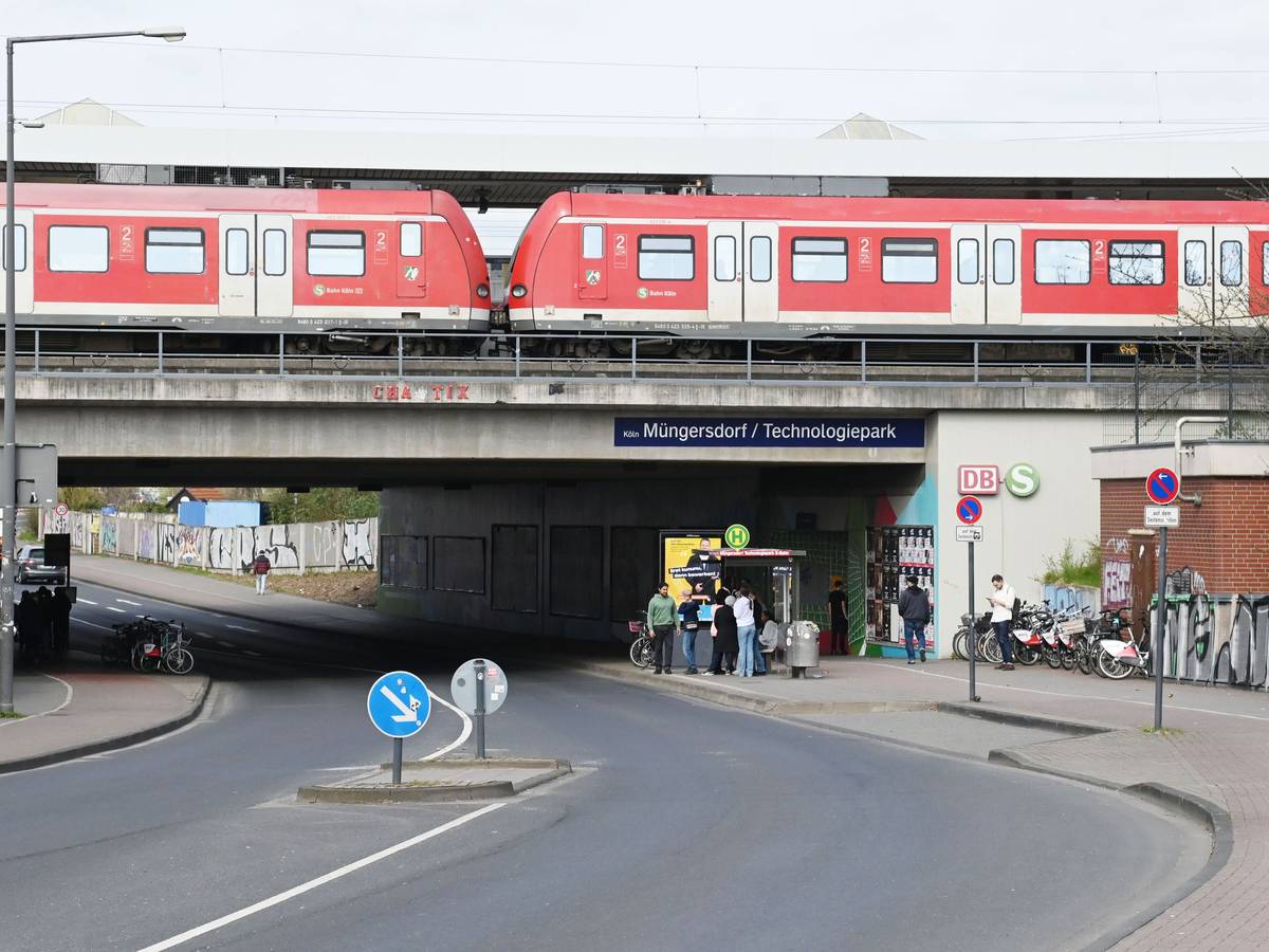 Der Bahnhof Müngersdorf Technologiepark