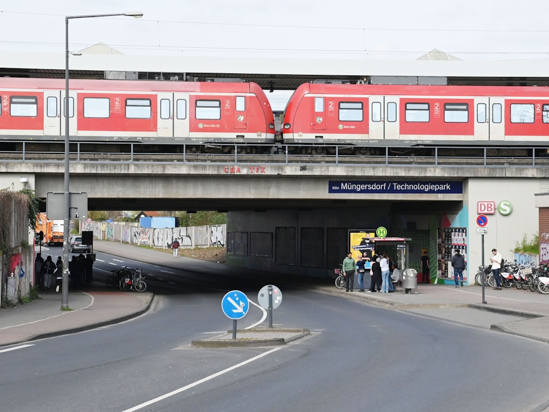 Der Bahnhof Müngersdorf Technologiepark