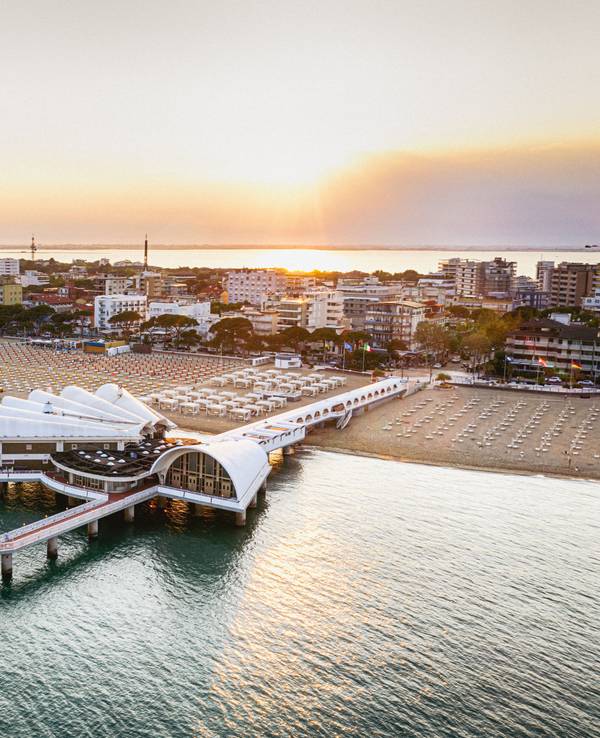 Lignano Sabbiadoro an der italienischen Adria