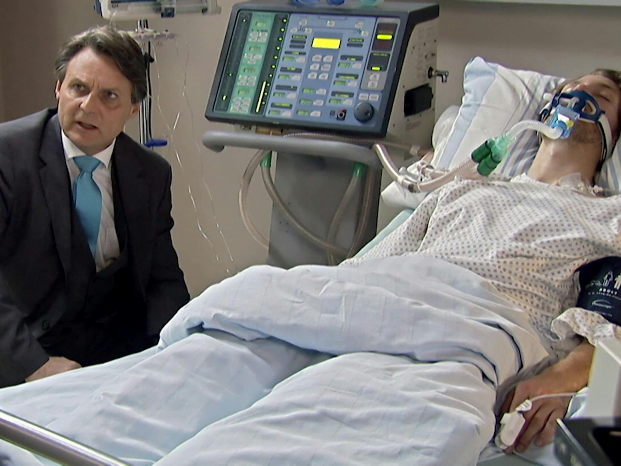 Jo Gerner am Sterbebett seines Sohnes Dominic