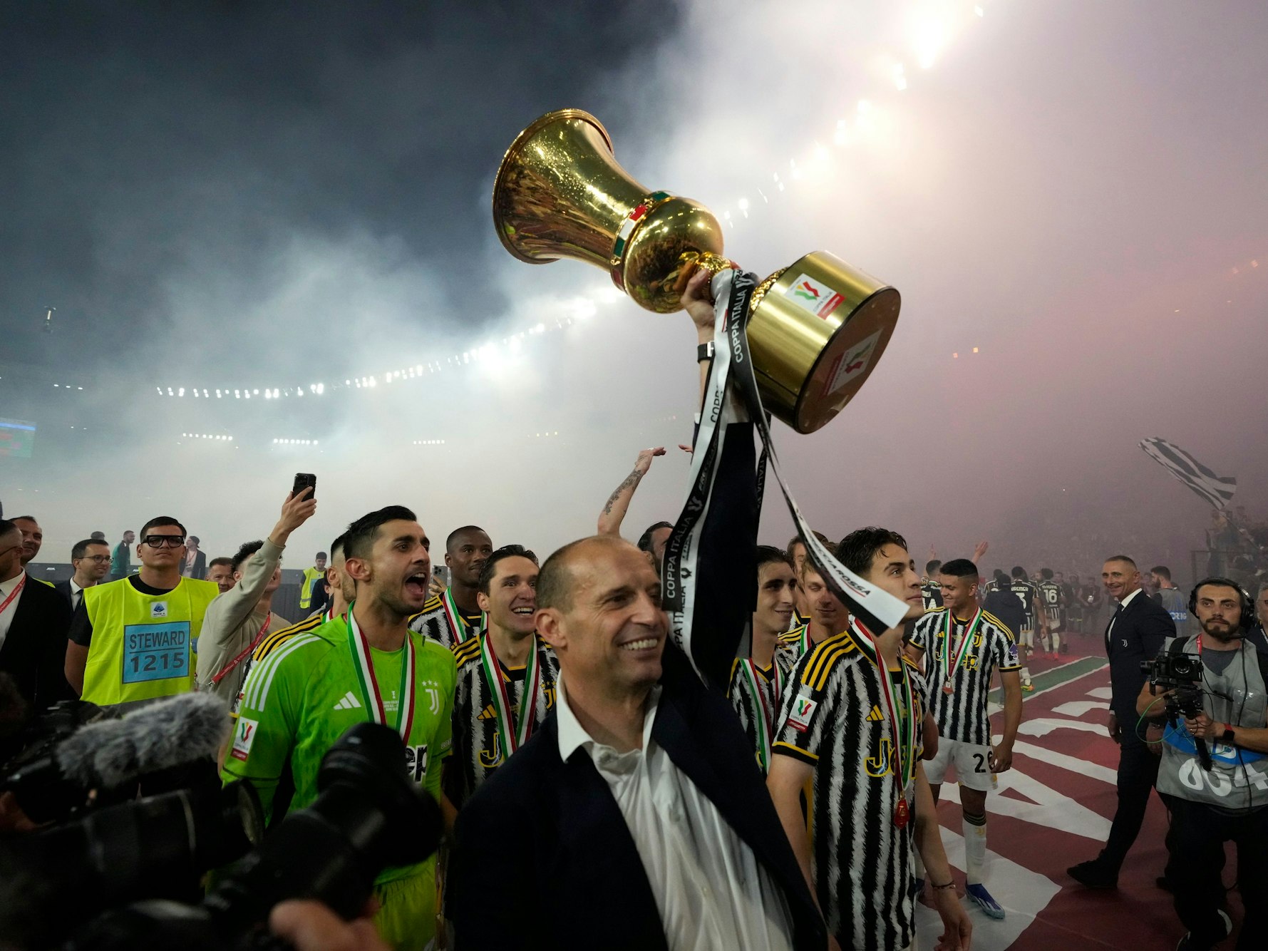 Am Mittwoch (15. Mai 2024) gewann Massimiliano Allegri mit Juventus Turin den italienischen Pokal.