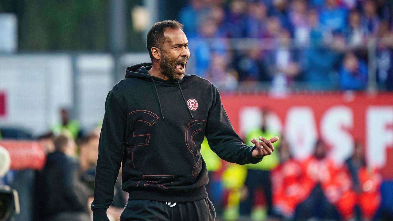 Fortuna Düsseldorf Trainer Daniel Thioune.
