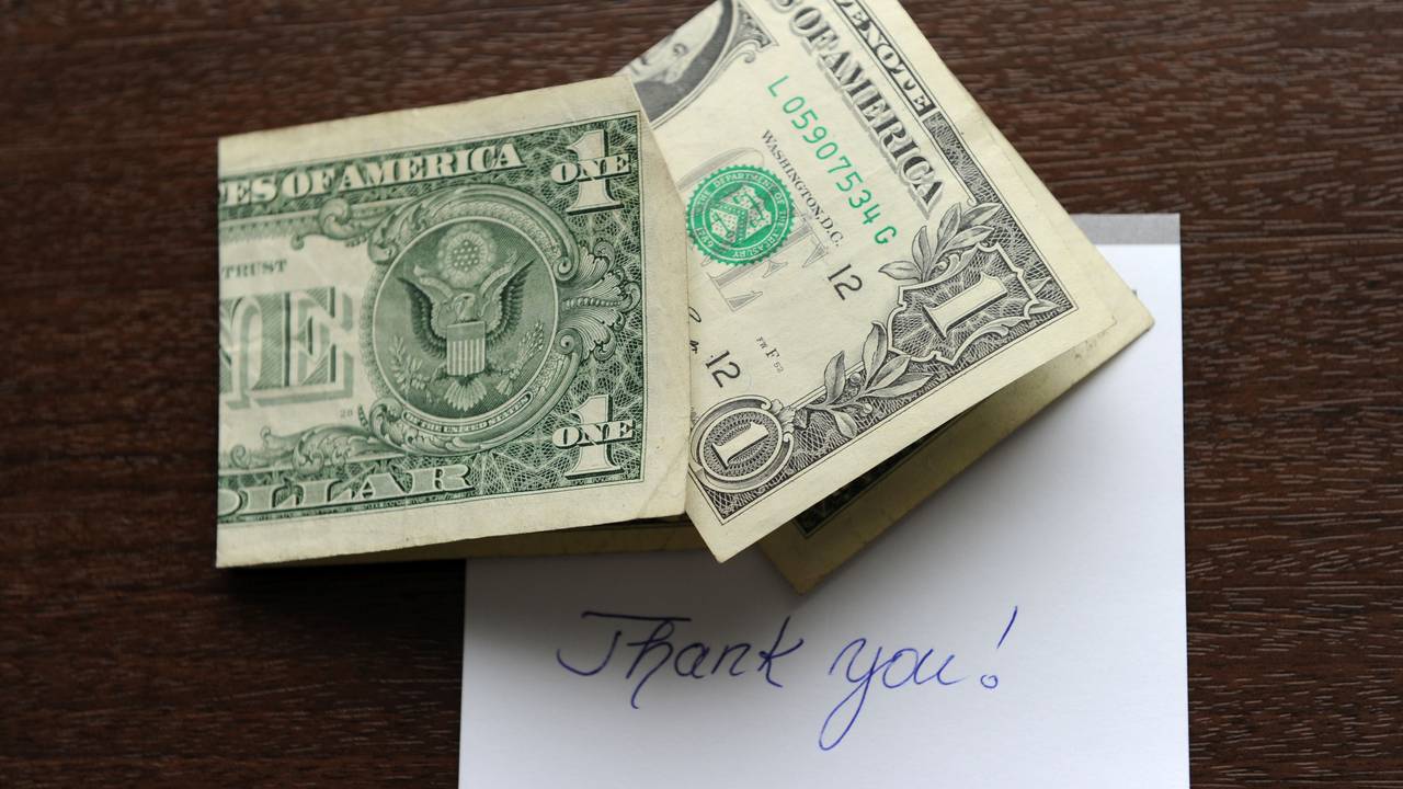 In den USA darf es beim Trinkgeld gerne etwas mehr sein.