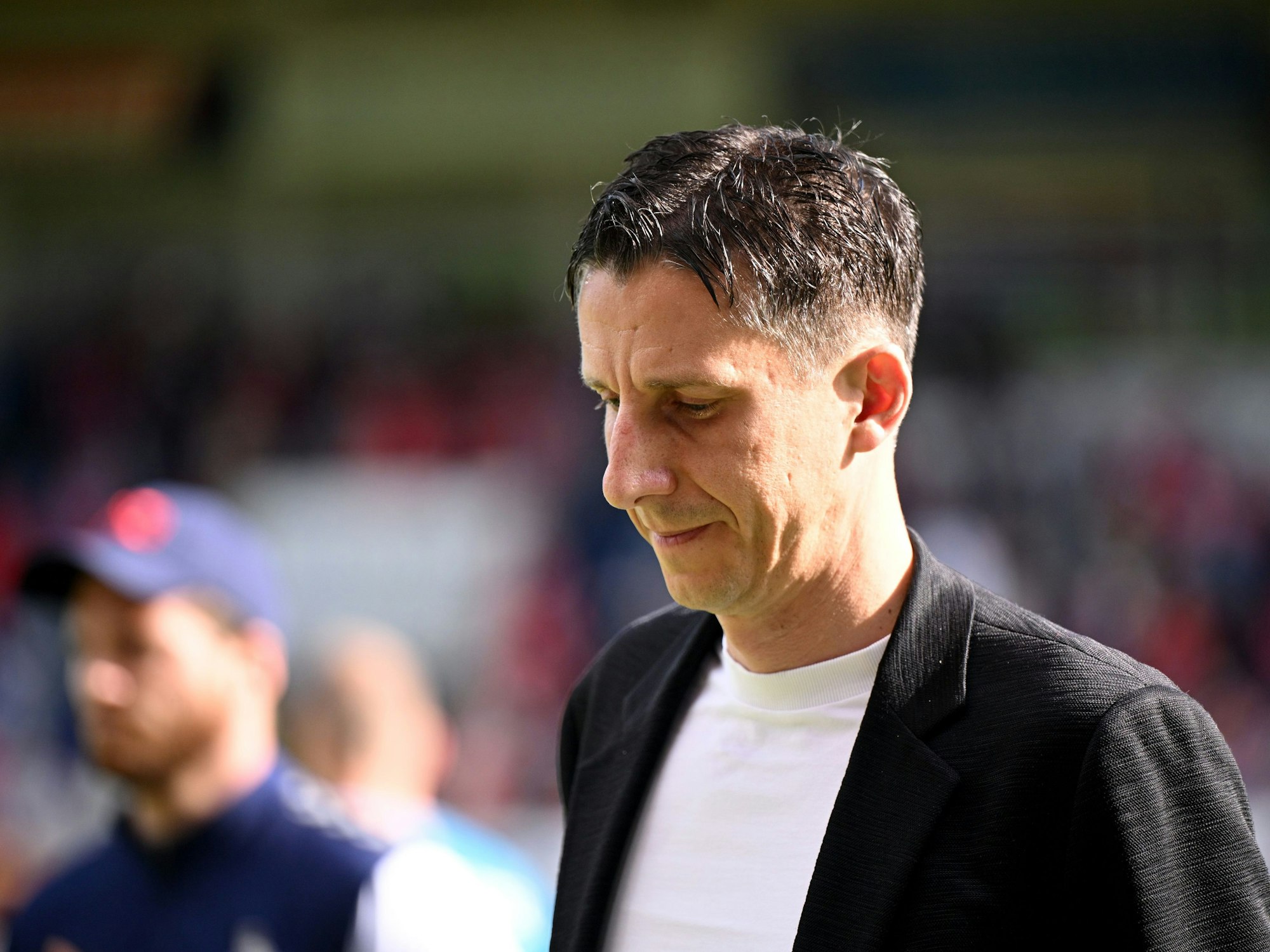 Christian Keller nach der Niederlage in Heidenheim.