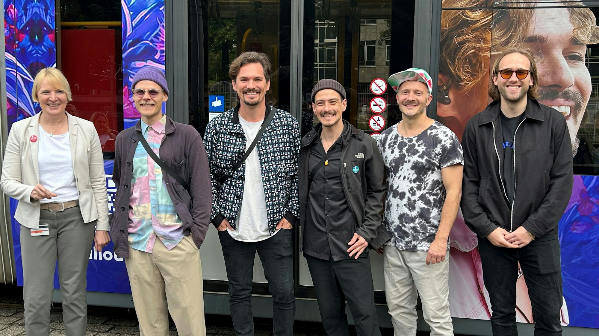 KVB-Chefin Stefanie Haaks mit Cat Ballou.