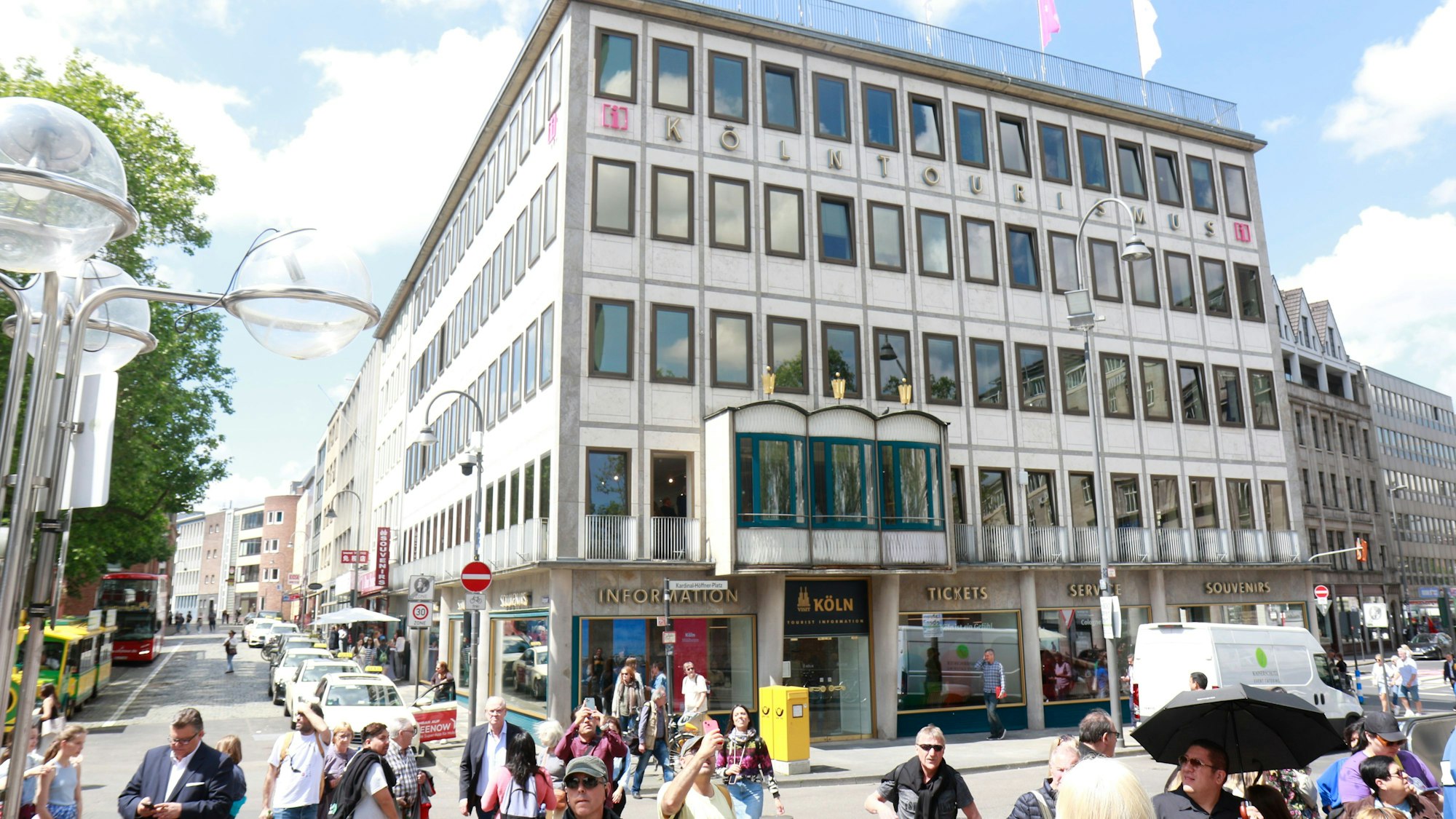 Das Gebäude von Kölntourismus.