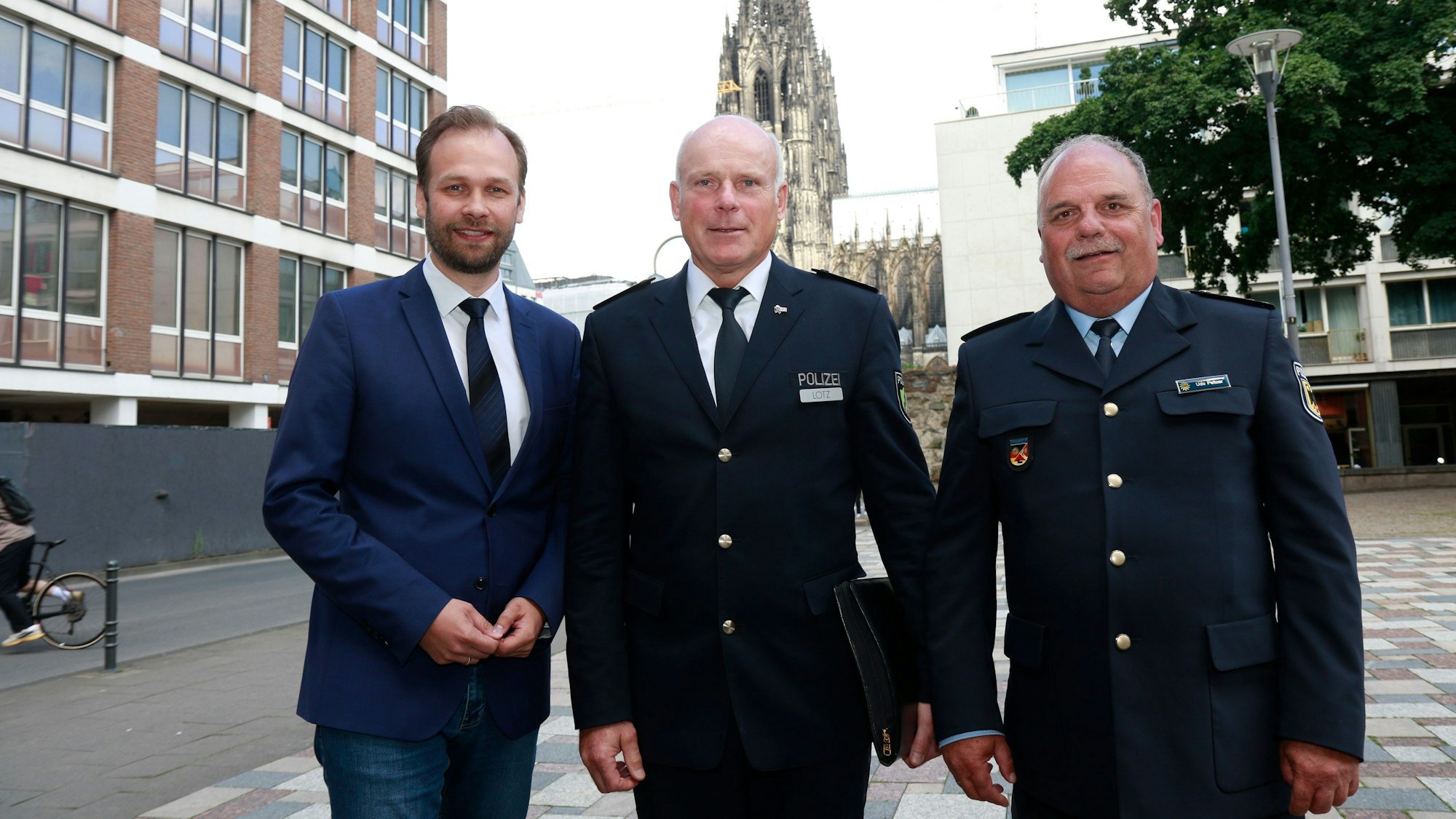 Gemeinsame Pressekonferenz der Stadt Köln sowie Landes- und Bundespolizei zur UEFA Euro.
