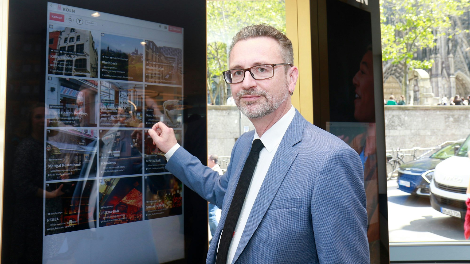 Der Geschäftsführer von KölnTourismus, Dr. Jürgen Amann.