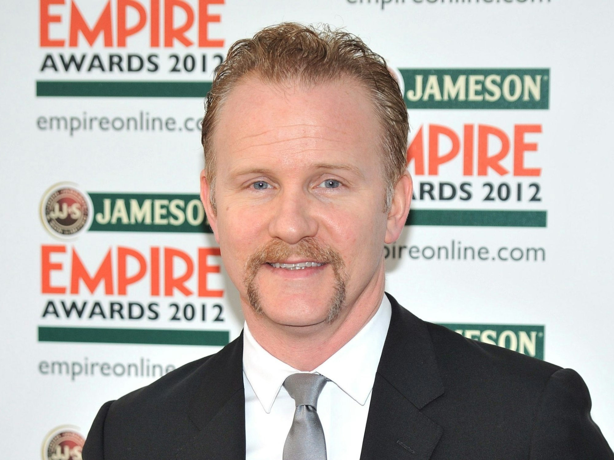 Der Dokumentarfilmer Morgan Spurlock, aufgenommen bei der Verleihung der Jameson Empire Awards am 25.03.2012 in London (Großbritannien).