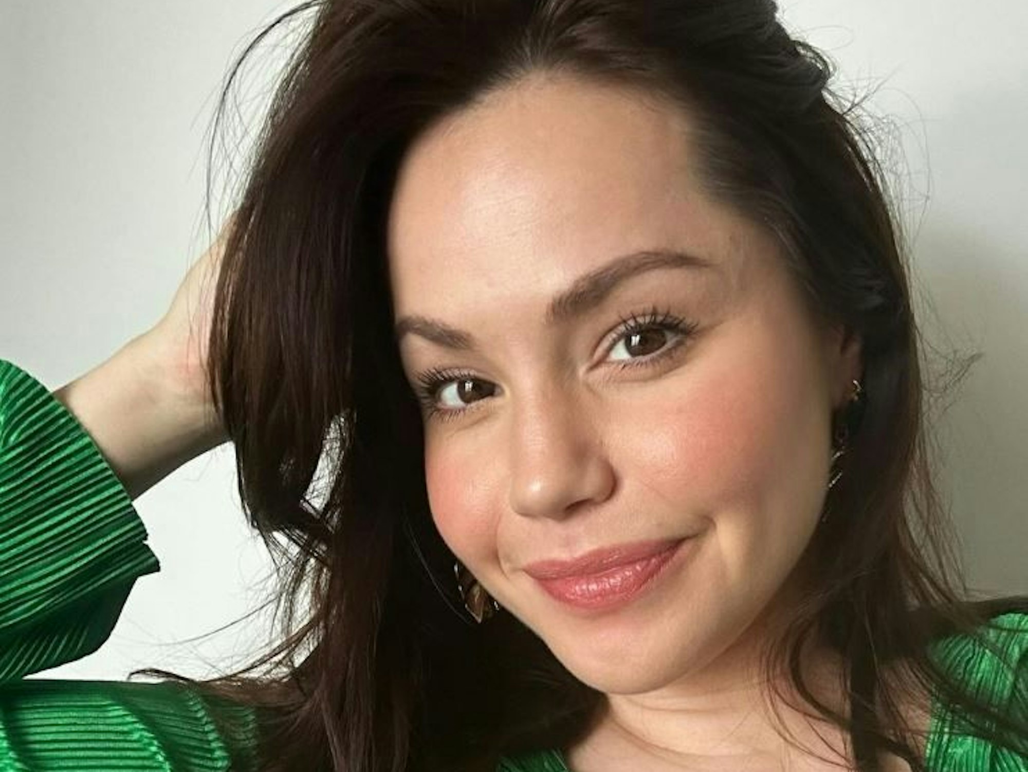 Christina Hänni auf einem Instagram-Selfie von Mitte Mai 2024