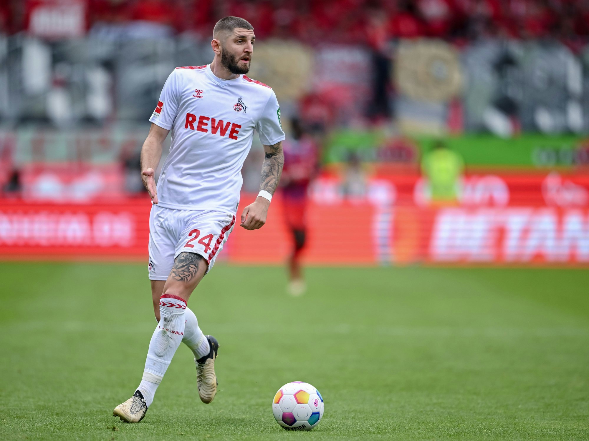 Jeff Chabot beim Spiel gegen den 1. FC Heidenheim.