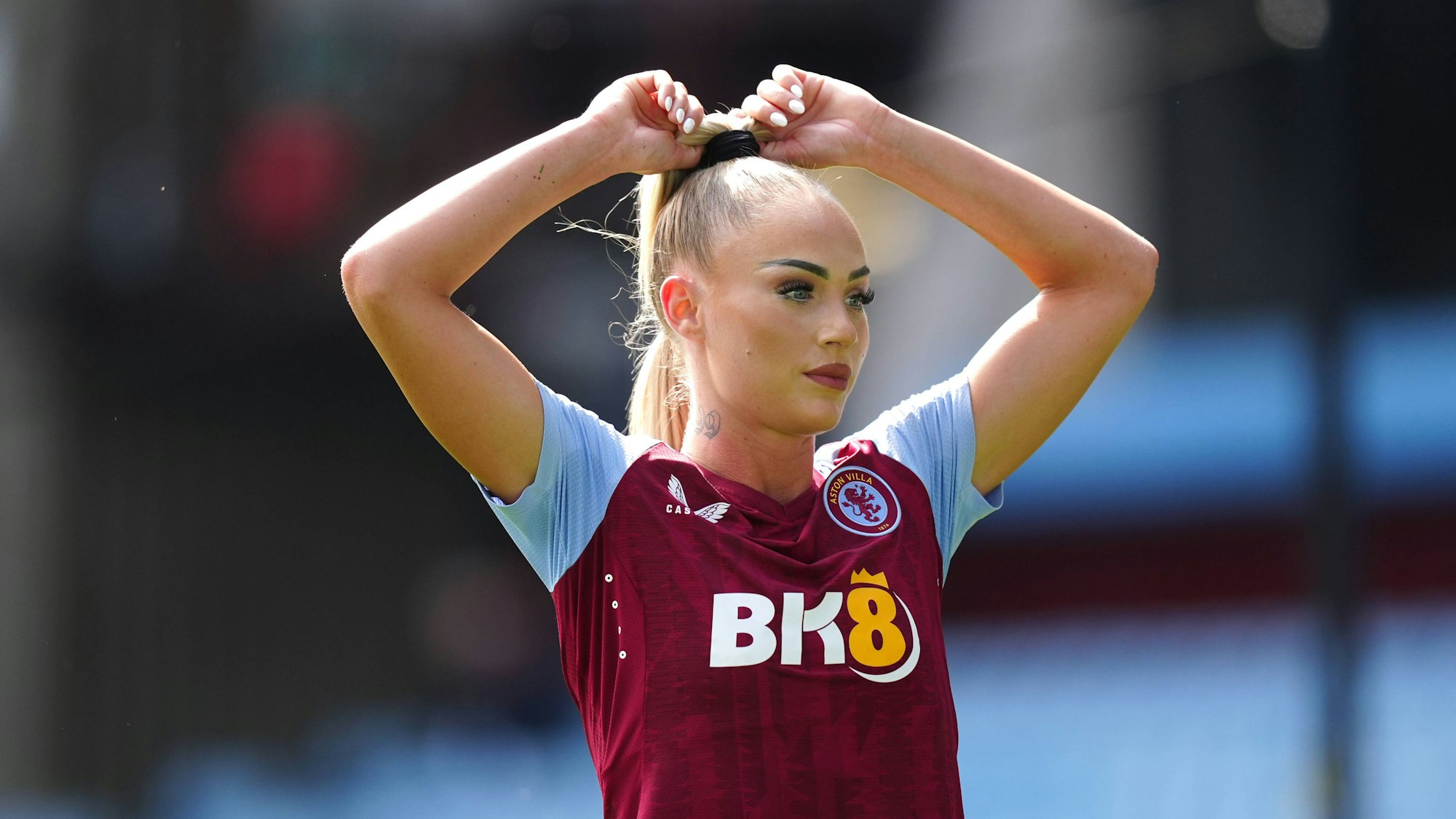 Alisha Lehmann im letzten Saisonspiel gegen Manchester City.