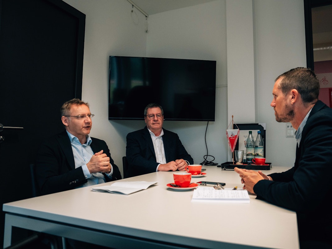 Interview mit Werner Wolf und Eckhard Sauren zum 1. FC Köln