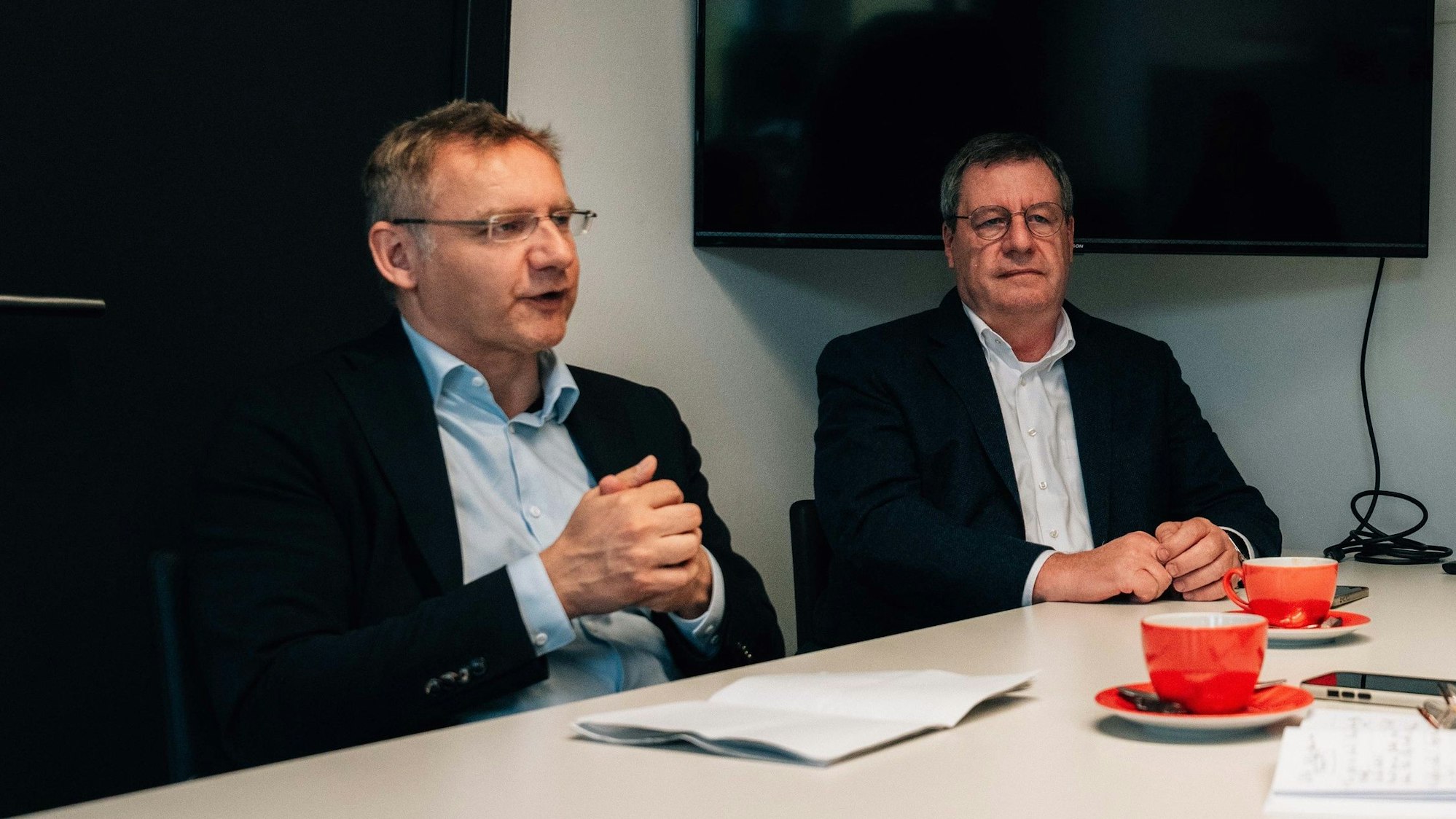 Interview mit Werner Wolf und Eckhard Sauren zum 1. FC Köln