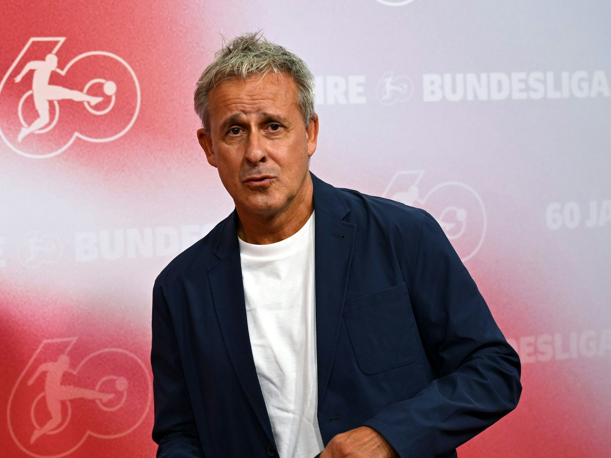 Ex-Köln-Profi Pierre Littbarski kommt zur Abendveranstaltung zum 60. Geburtstag der Bundesliga.