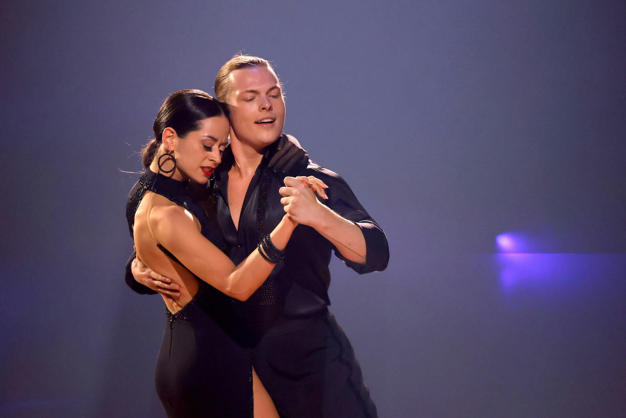 Gabriel Kelly und Malika Dzumaev bei ihrer Final-Performance von „Let's Dance“ 2024.