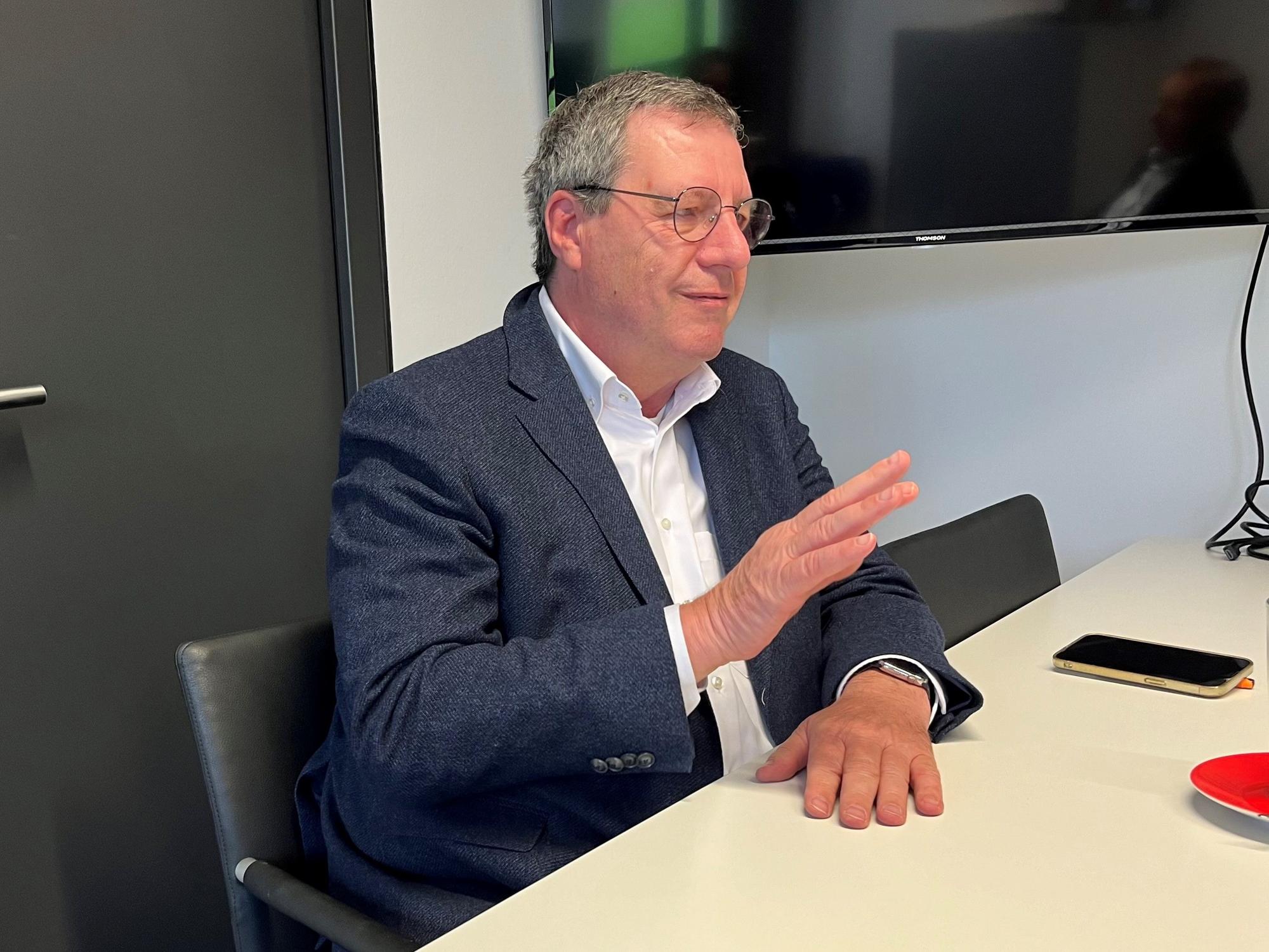 Dr. Werner Wolf, Präsident des 1. FC Köln, im Gespräch mit EXPRESS.