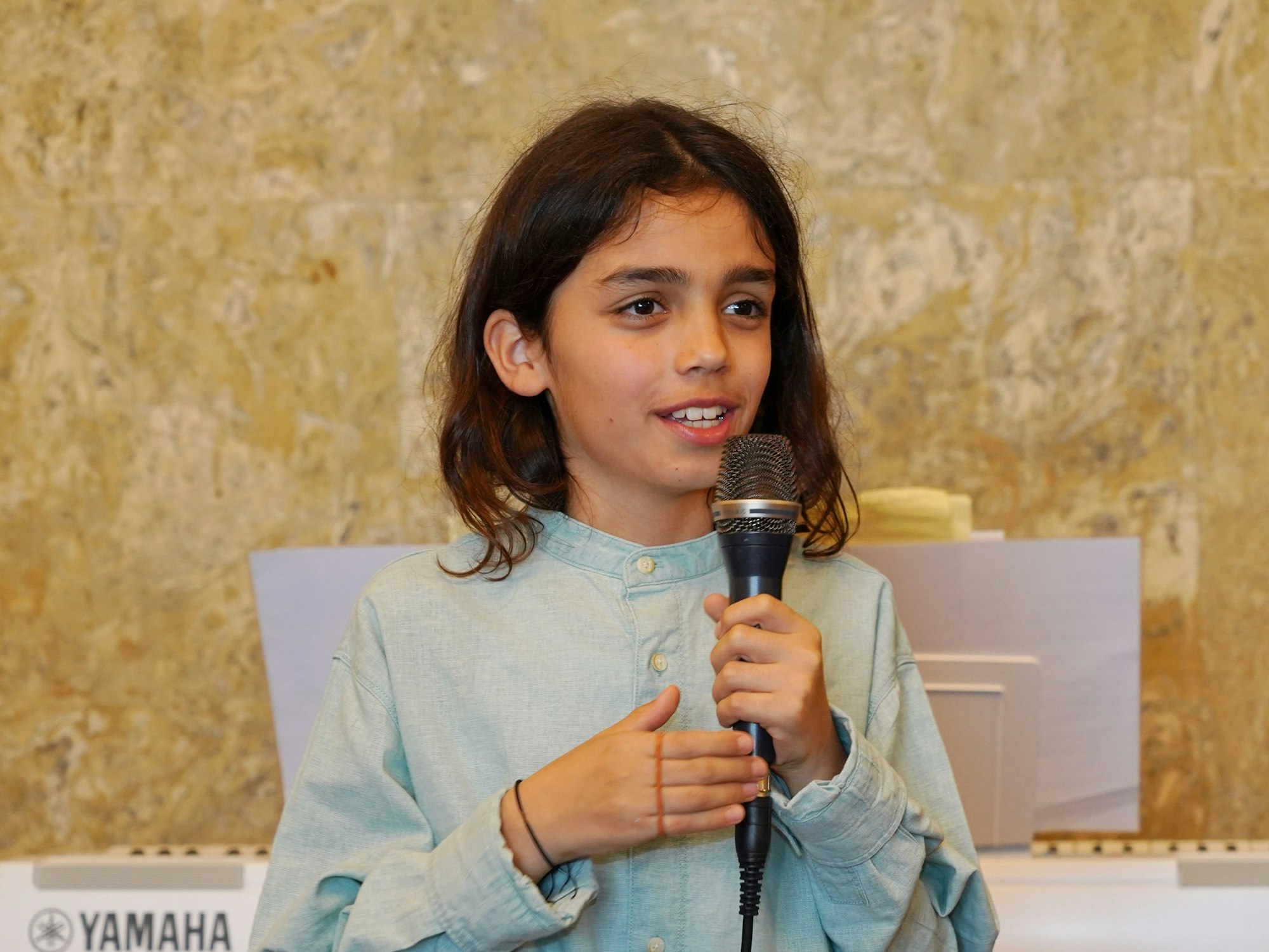 Mikail Akar auf Schloss Bensberg.