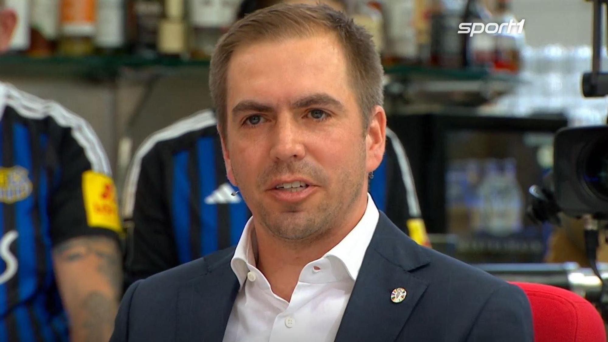 Philipp Lahm im „Doppelpass“.