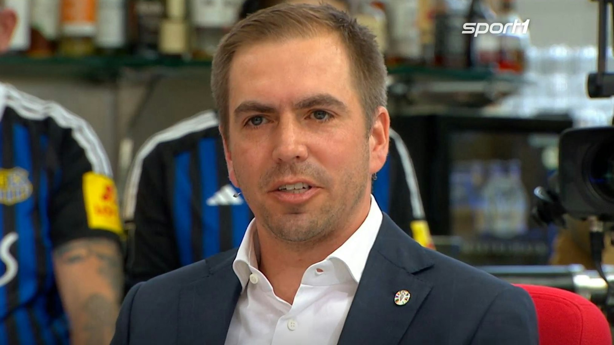 Philipp Lahm im „Doppelpass“.