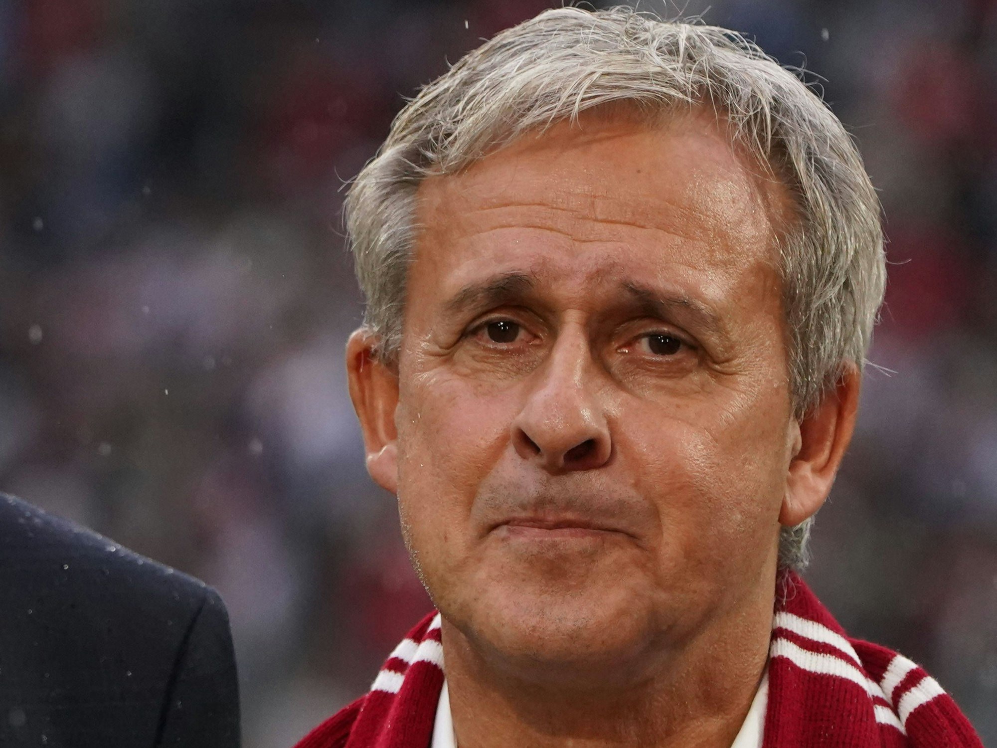 Pierre Littbarski beim Test des 1. FC Köln gegen Nantes.