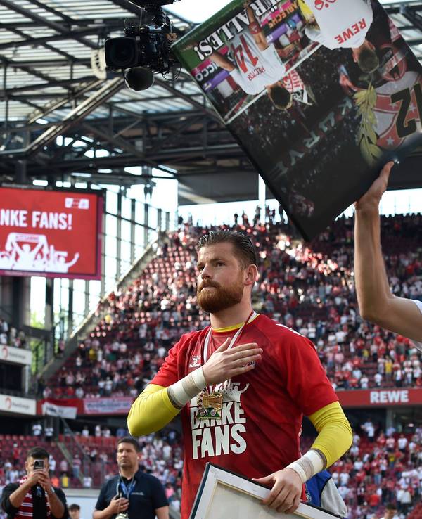 Jonas Hector (r.) und Timo Horn wurden am 27. Mai 2023 vom 1. FC Köln verabschiedet.