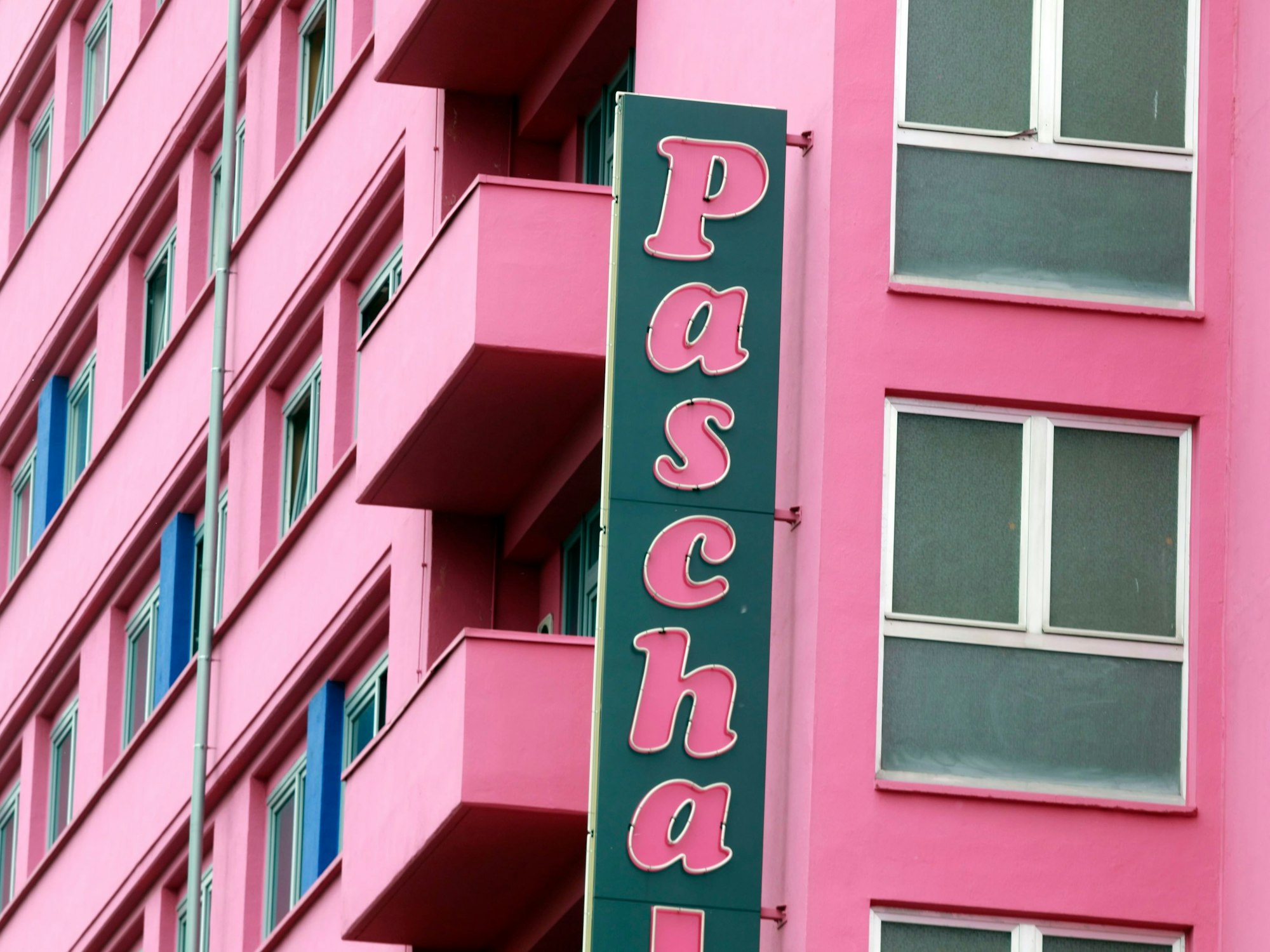 Das Großbordell Pascha an der Hornstraße in Köln.