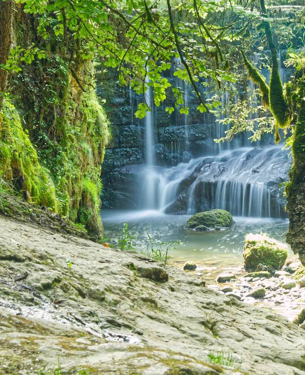 Definitiv einen Besuch wert: der Geratser Wasserfall.