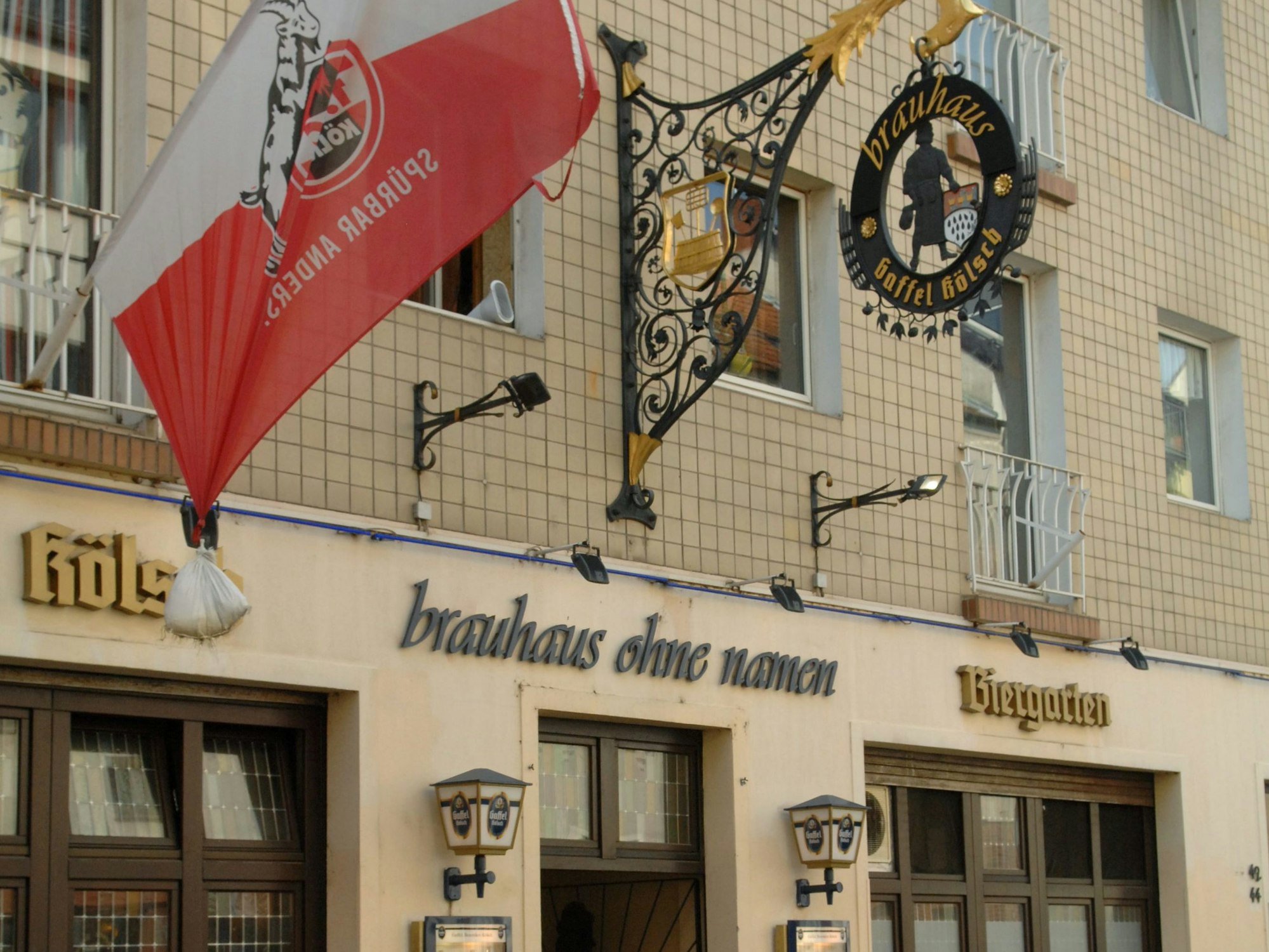 Das Brauhaus ohne Namen in Köln