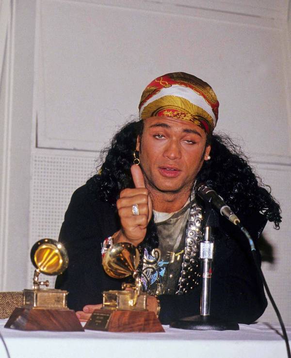 Milli Vanilli im November 1990