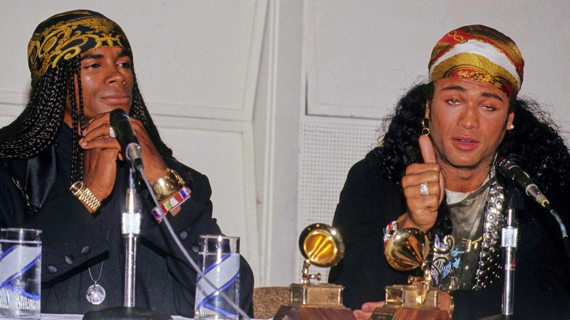 Milli Vanilli im November 1990