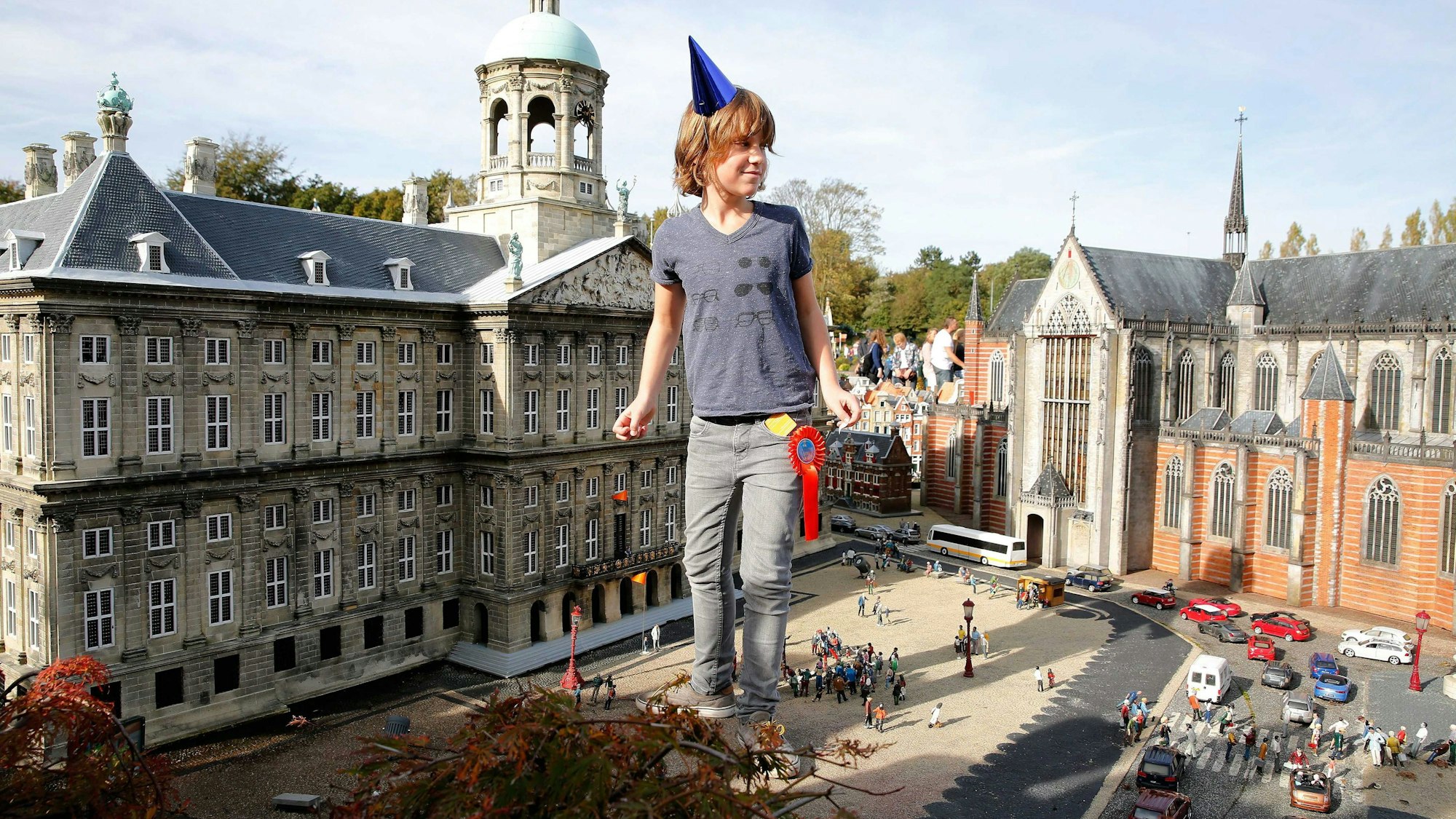 Der Miniaturpark Madurodam ist vor allem für Kinder ein richtiges Highlight. Das Foto wurde am 18. Oktober 2014 aufgenommen.