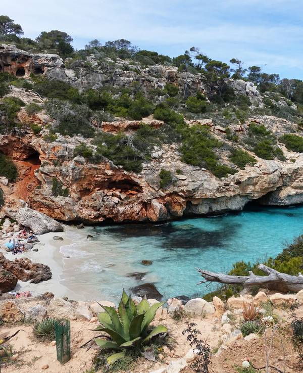 Die Bucht Caló d'es Moro
