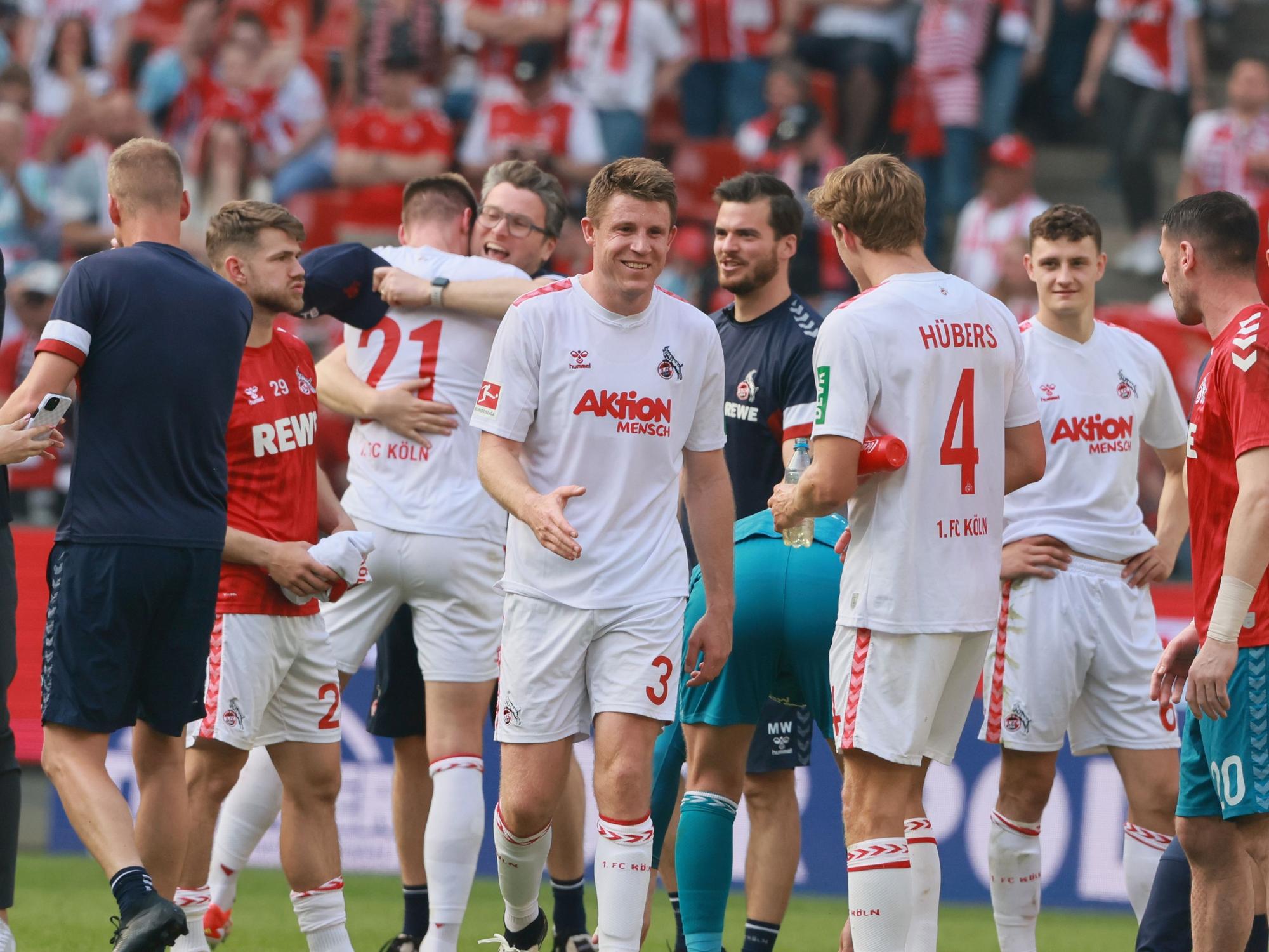 1. FC Köln gegen Union Berlin am 33. Spieltag.