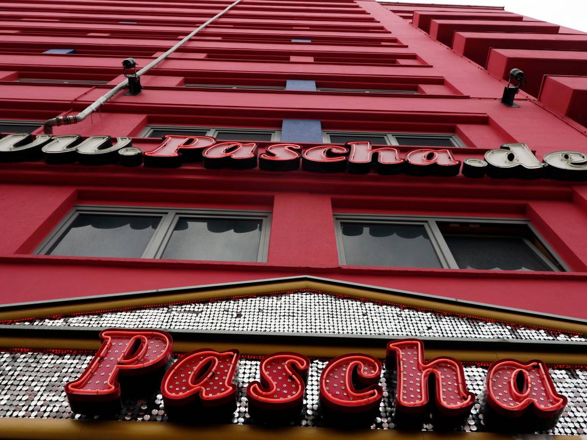 Das Großbordell Pascha in der Hornstraße in Köln.