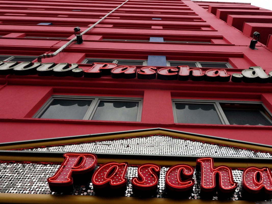 Das Großbordell Pascha in der Hornstraße in Köln.