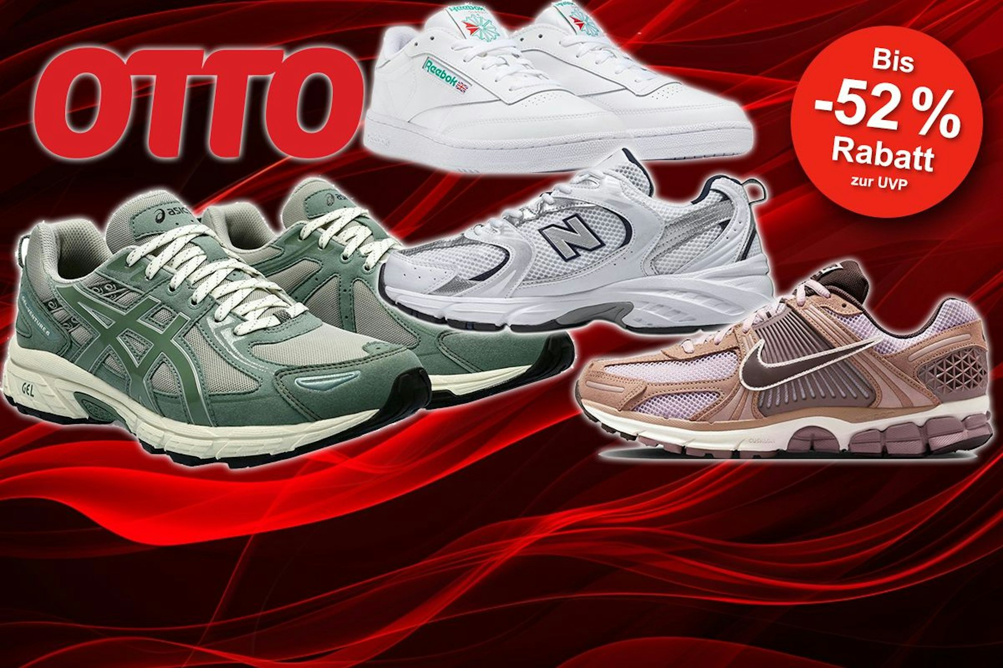 OTTO Sneaker Sale - Spare bis zu 52% auf Sneaker von angesagten Marken