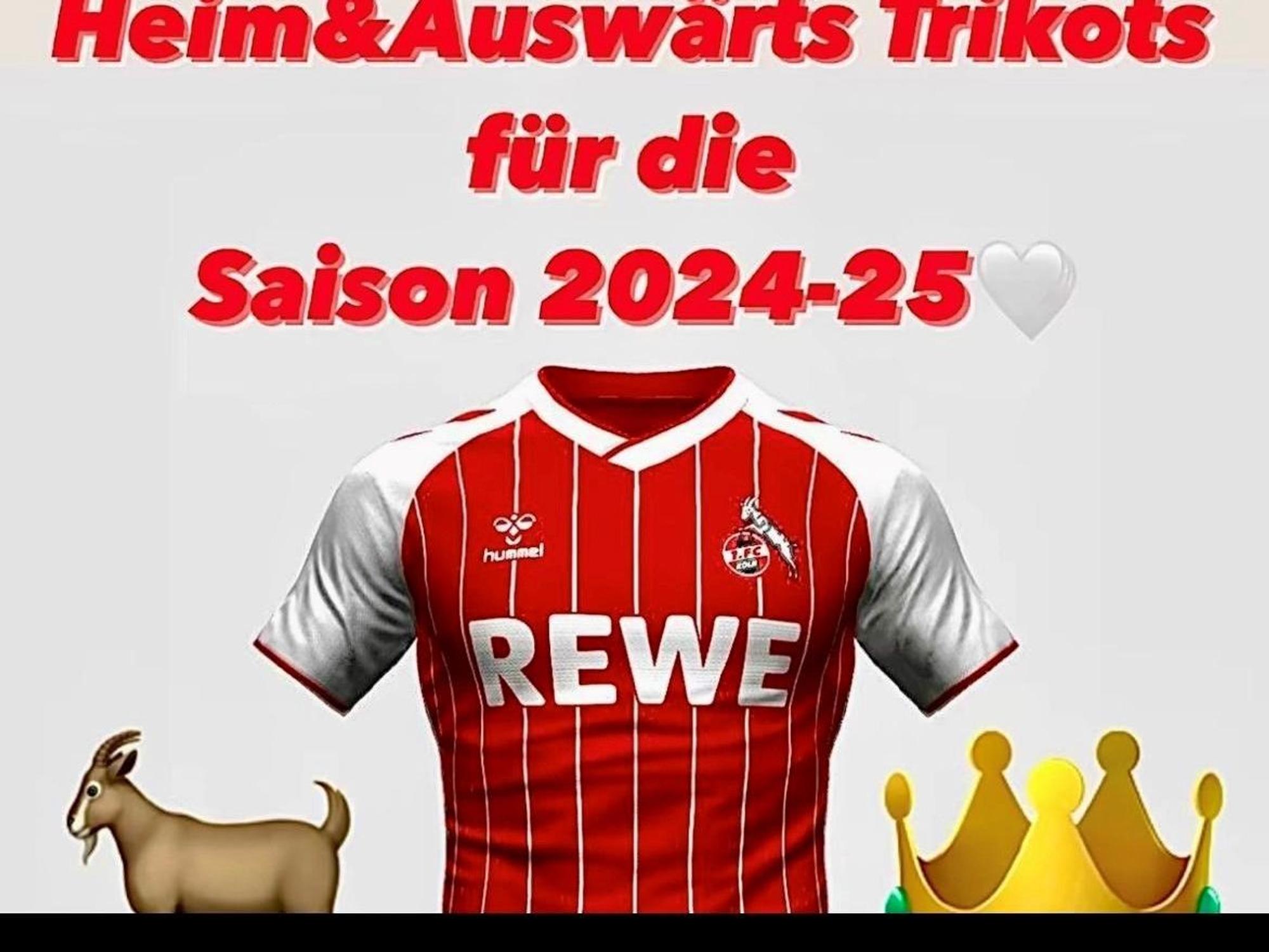 Die neuen Trikots des 1. FC Köln?