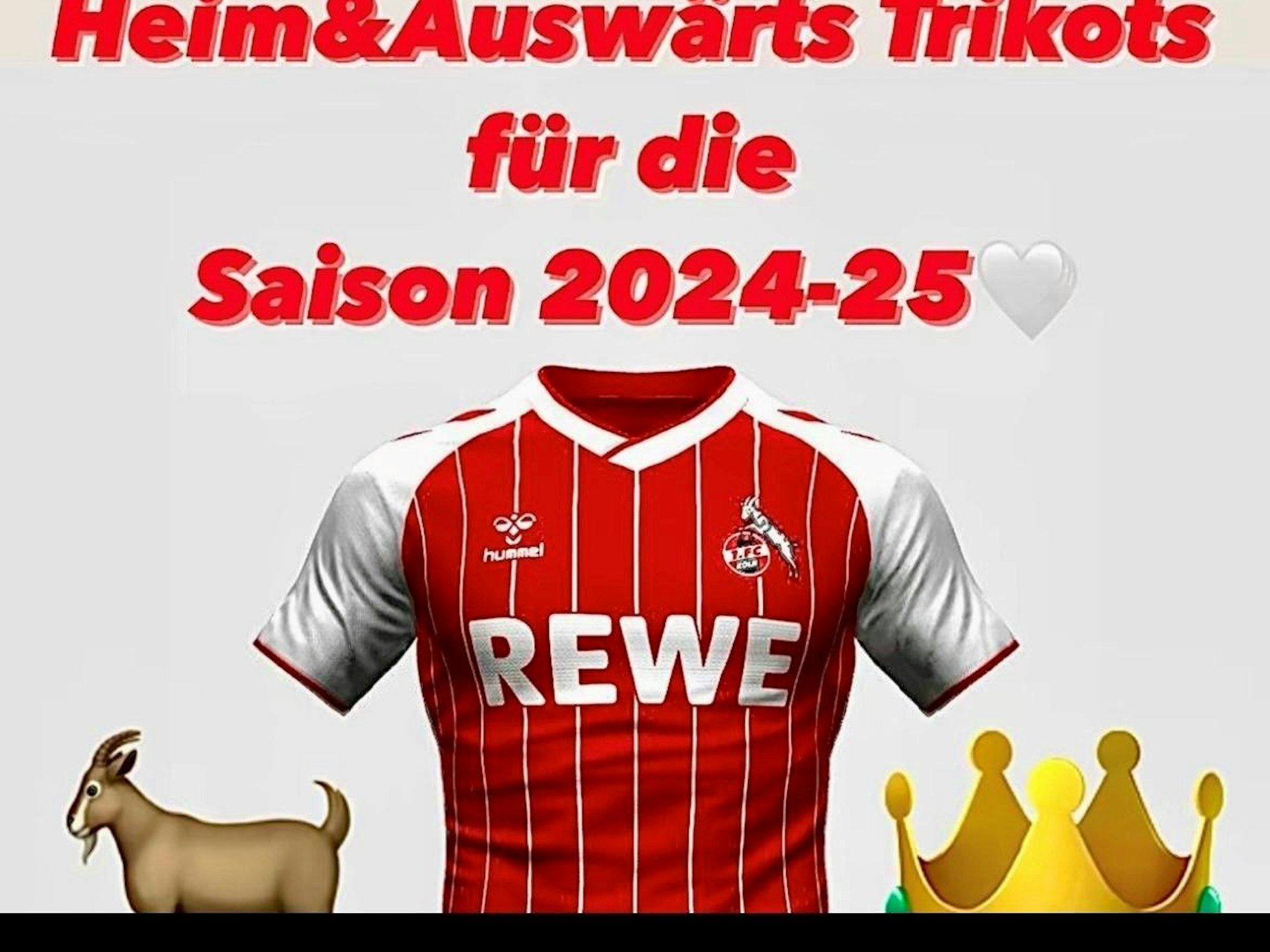 Die neuen Trikots des 1. FC Köln?