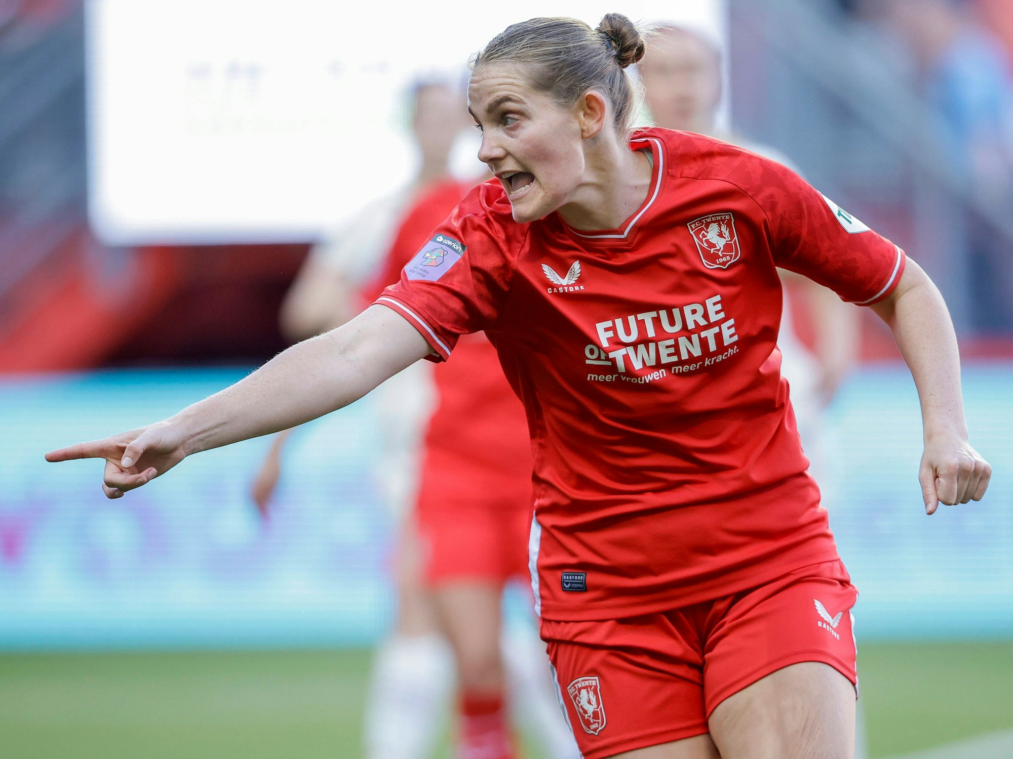 Taylor Ziemer (FC Twente) auf dem Platz.