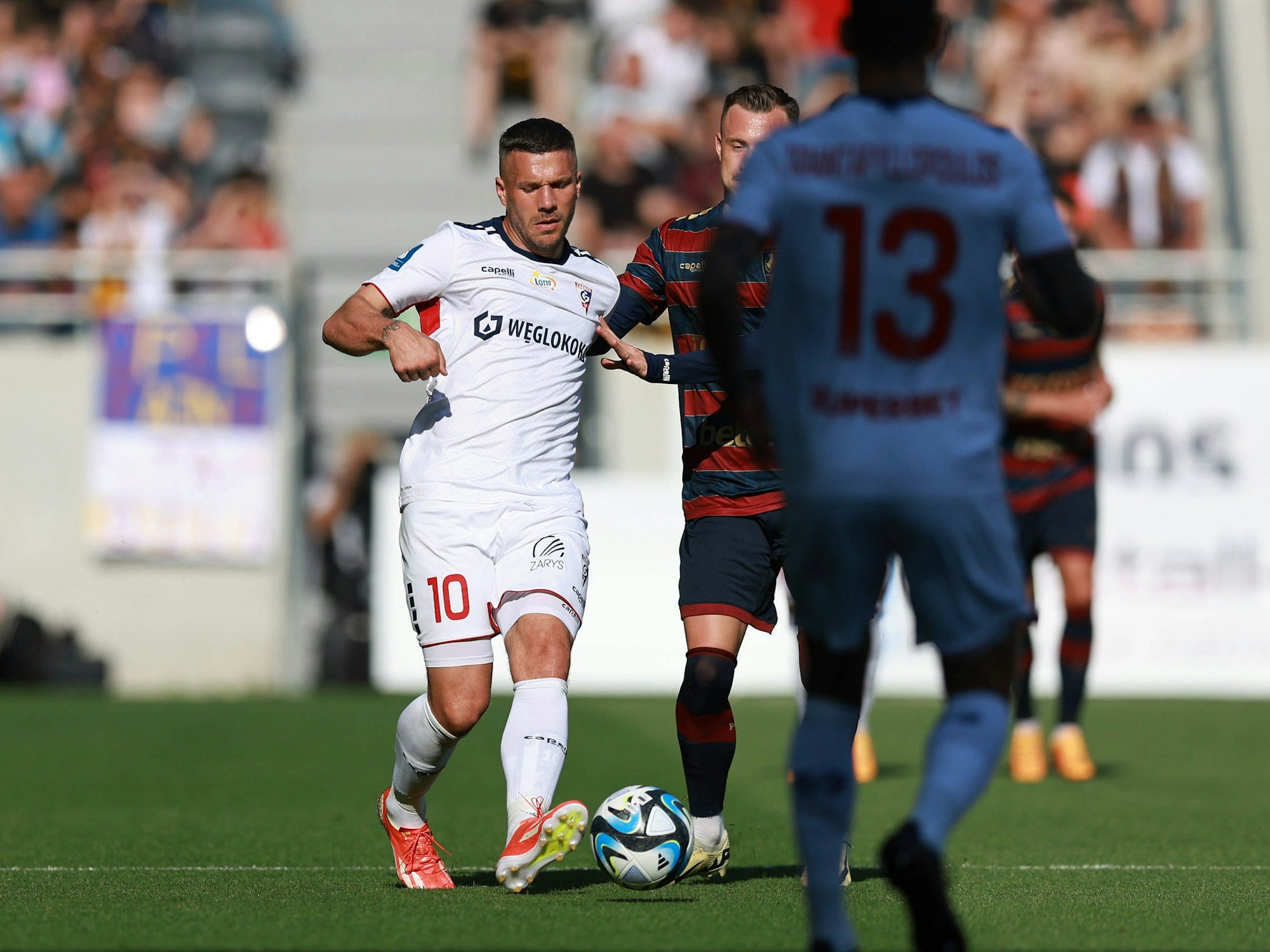 Lukas Podolski im Trikot von Gornik Zabrze.
