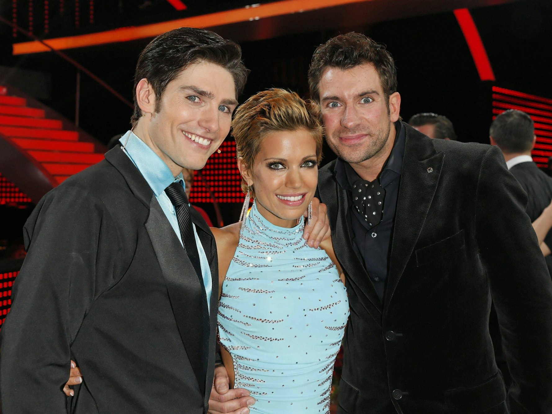 Christian Polanc,Sylvie Meis (van der Vaart) und Christian Bärens.