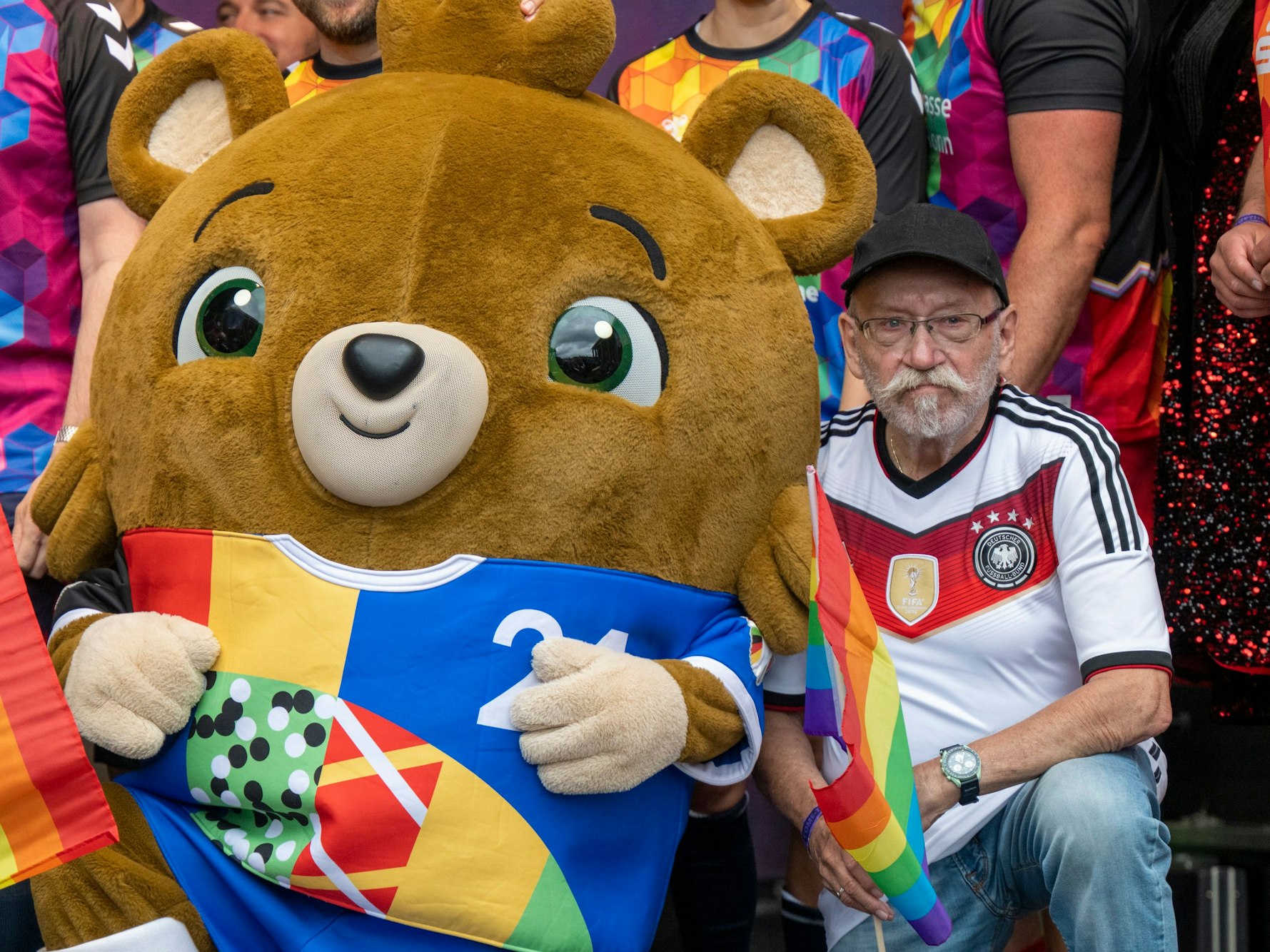 Janus Fröhlich von den Höhnern war dabei.