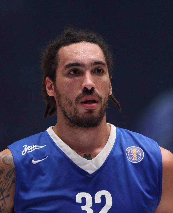 Drew Gordon im Trikot von Zenit St. Petersburg.