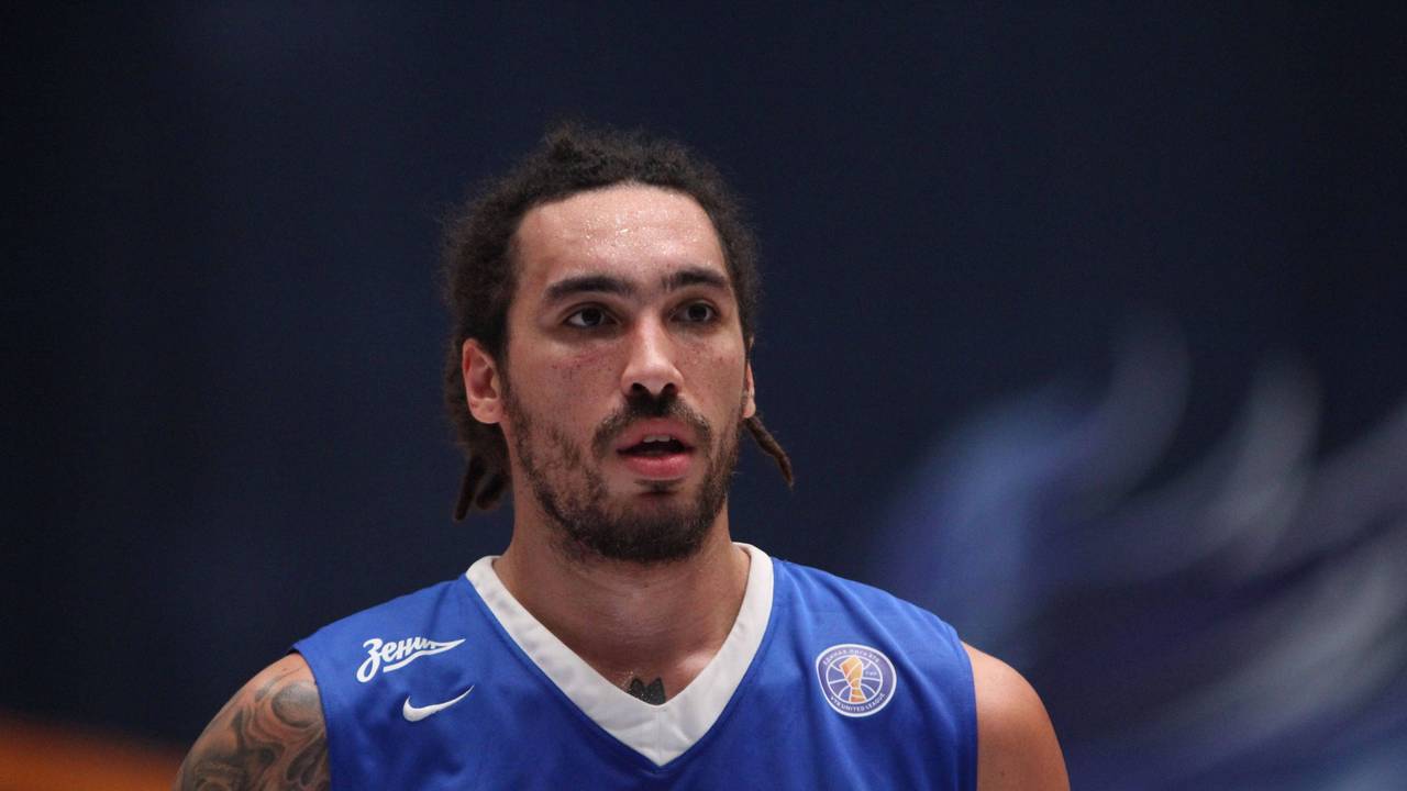 Drew Gordon im Trikot von Zenit St. Petersburg.